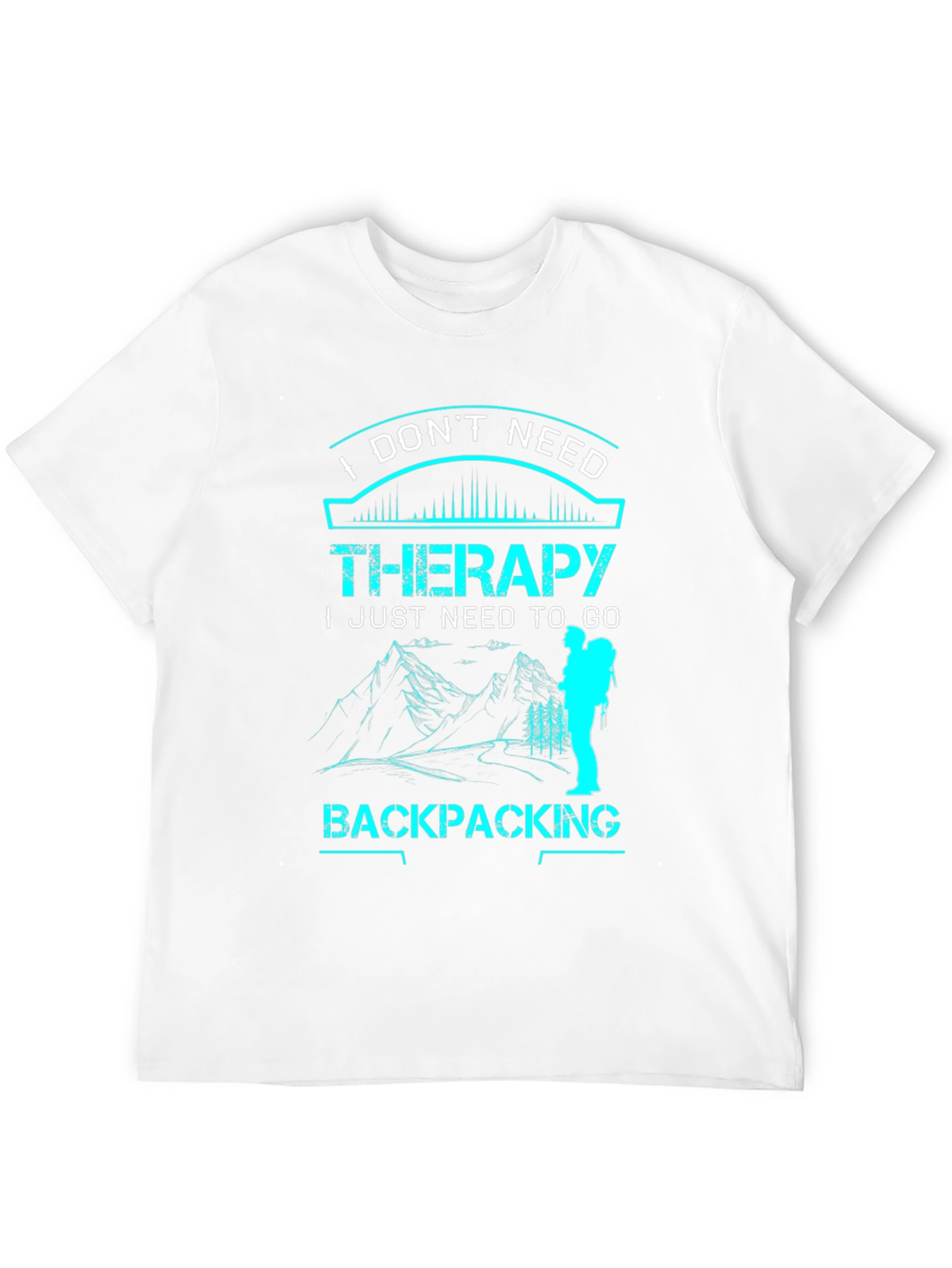 Backpacking Therapy Graphic T-Shirt