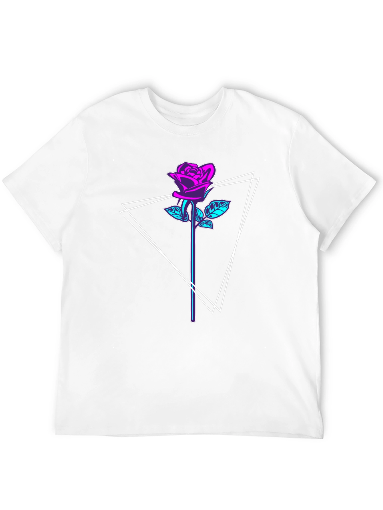 Cyberpunk Rose T-Shirt - Graphic Tee for Men