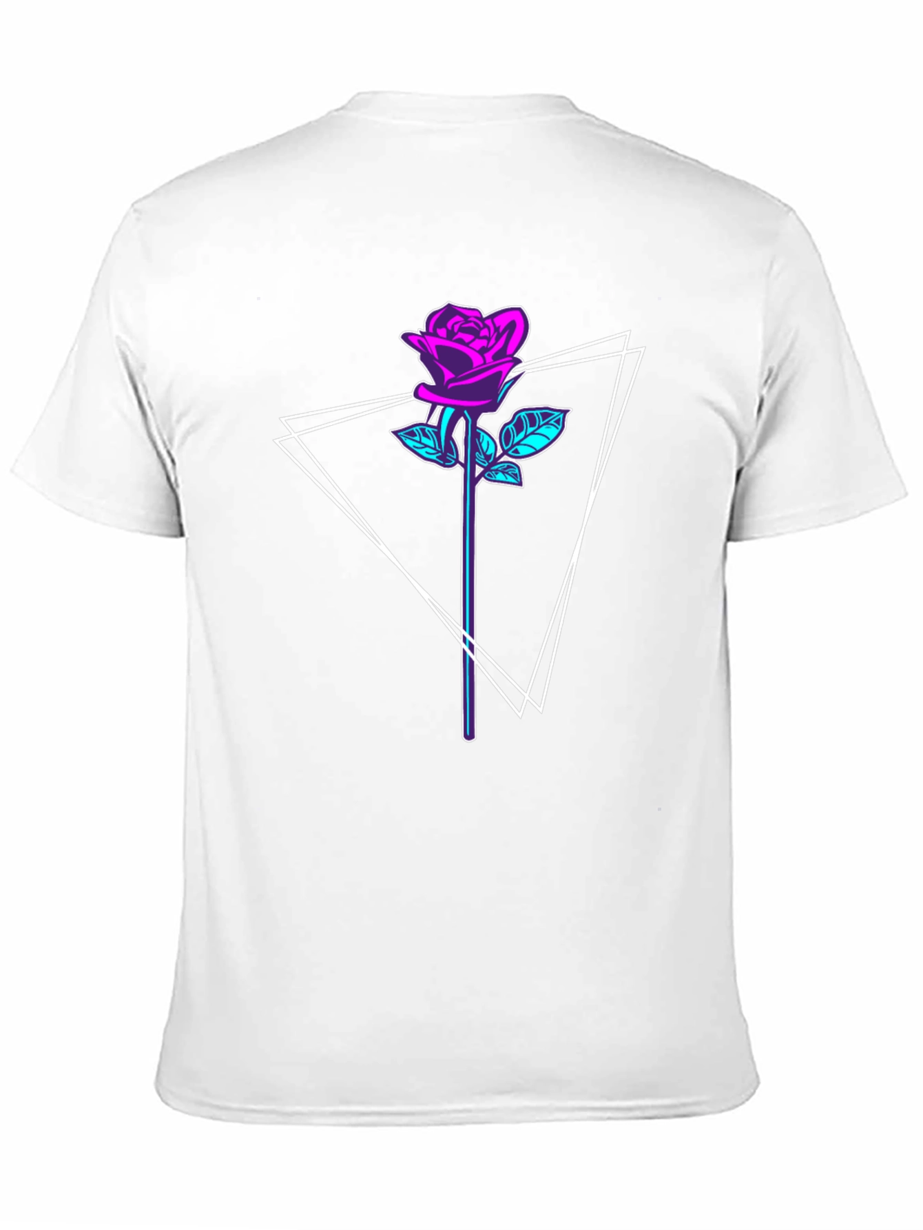 Cyberpunk Rose T-Shirt - Graphic Tee for Men