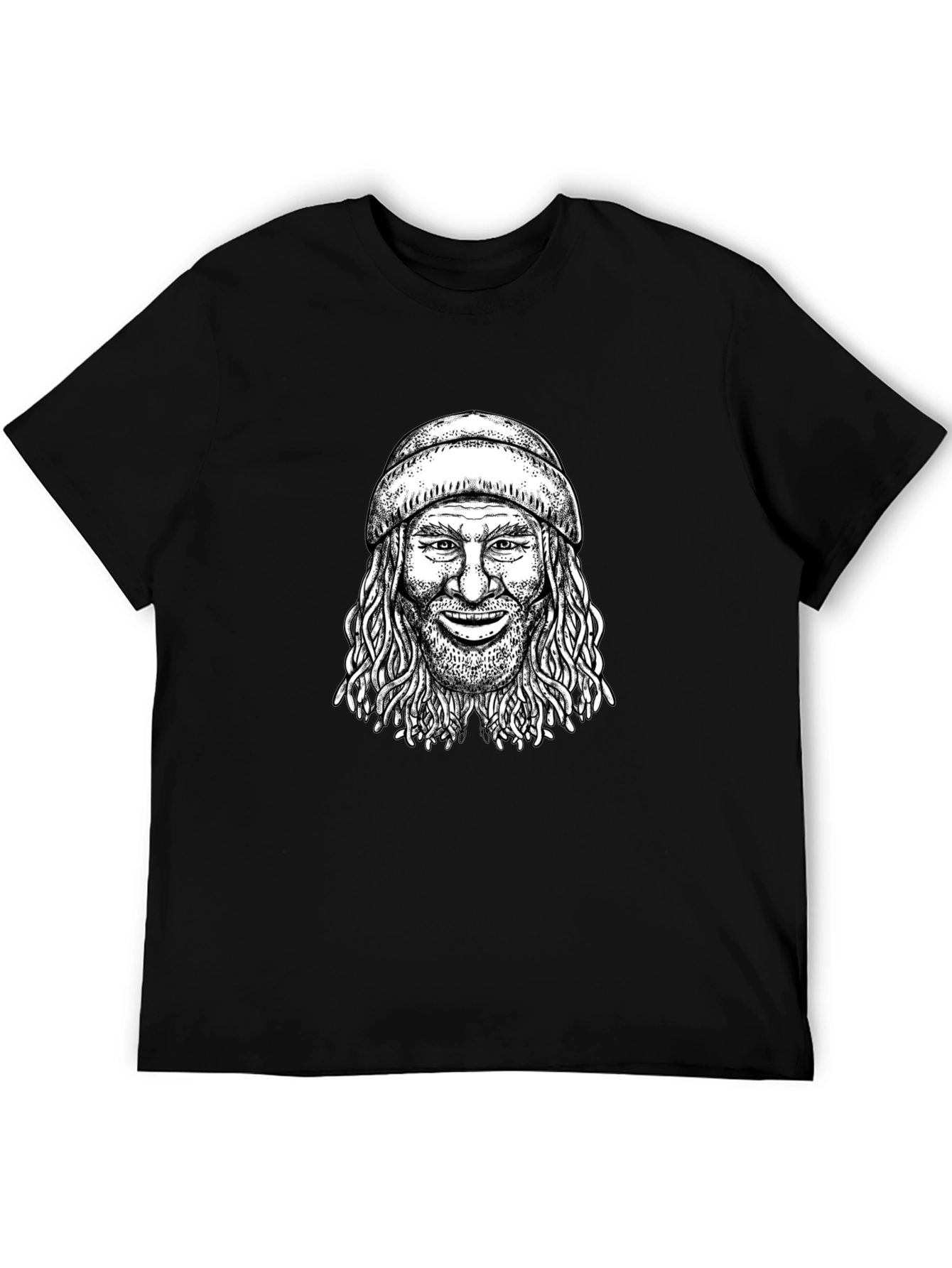 Cool Dude Graphic Tee - Mens Black T-Shirt