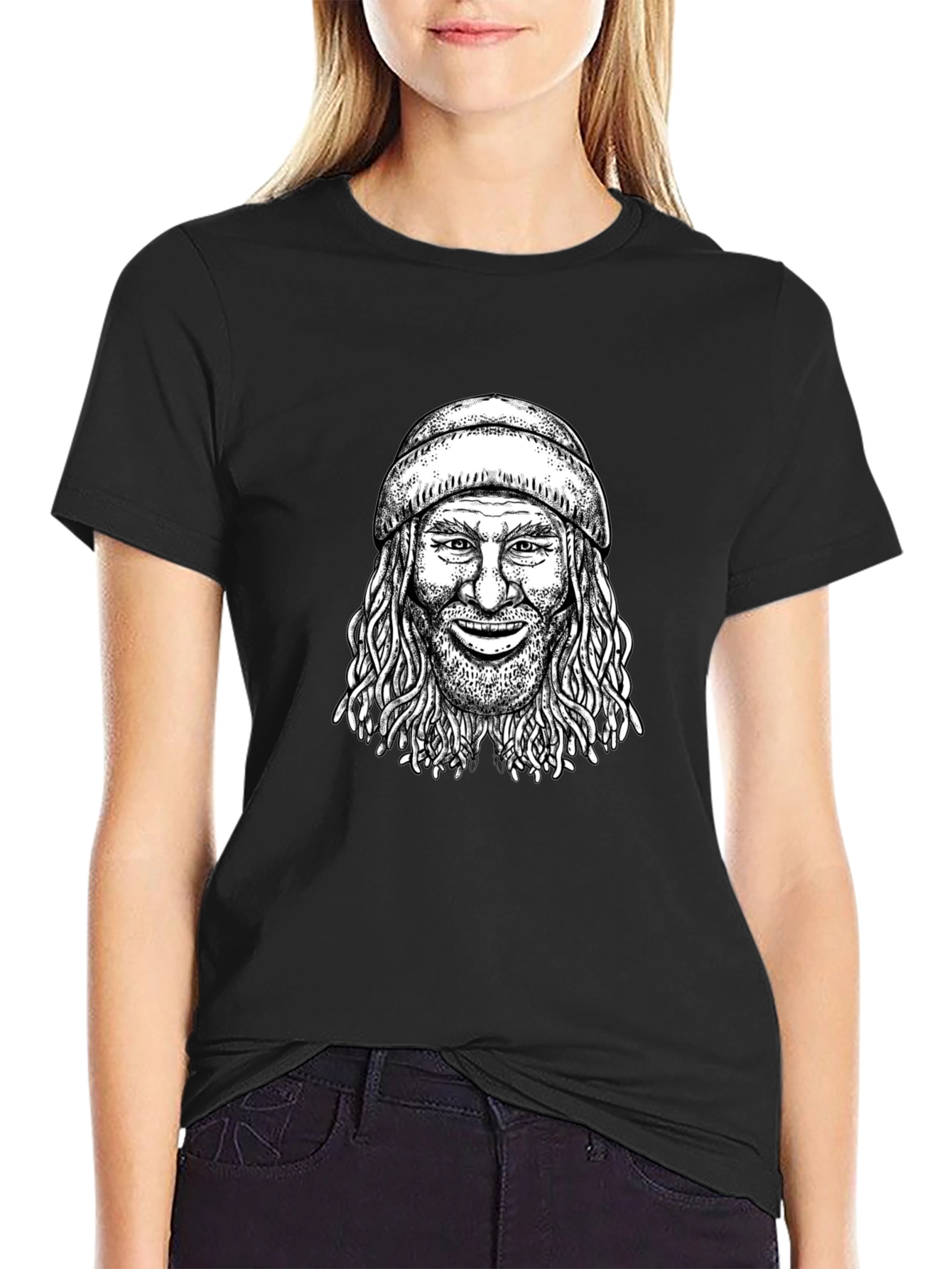 Cool Dude Graphic Tee - Mens Black T-Shirt