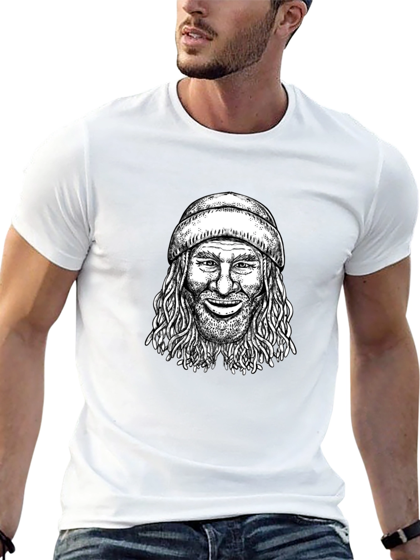Cool Dude Graphic Tee - Mens Black T-Shirt