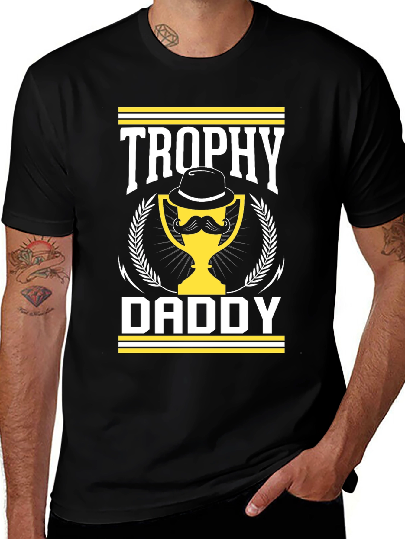 Trophy Daddy Graphic Tee - Fathers Day Gift