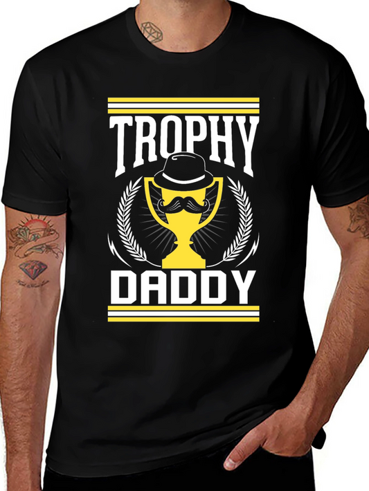Trophy Daddy Graphic Tee - Fathers Day Gift