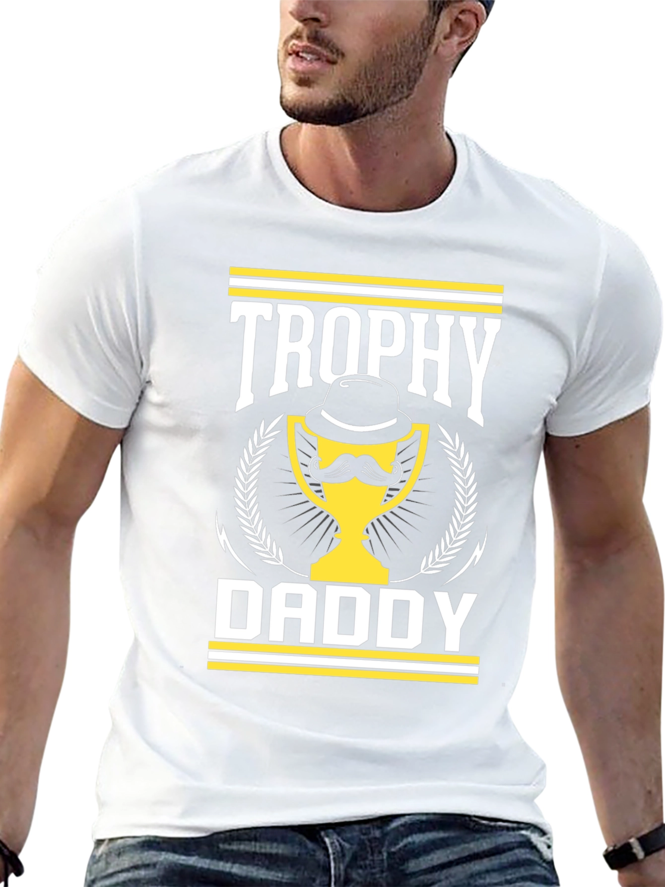 Trophy Daddy Graphic Tee - Fathers Day Gift