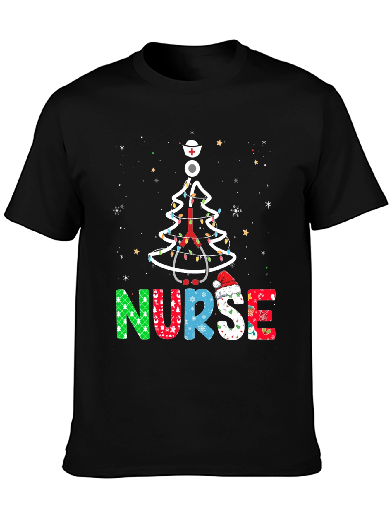 Christmas Nurse T-Shirt Holiday Gift