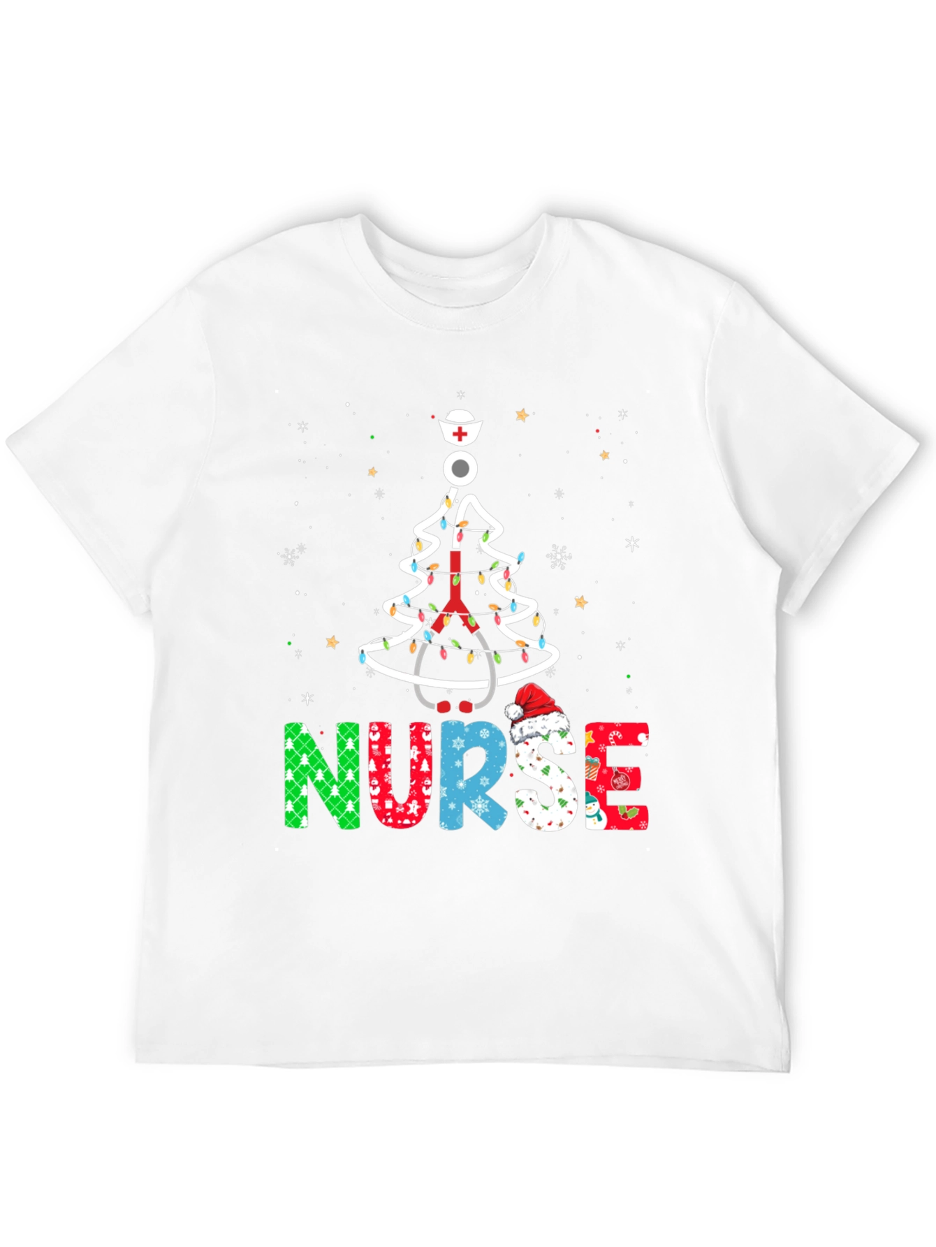 Christmas Nurse T-Shirt Holiday Gift