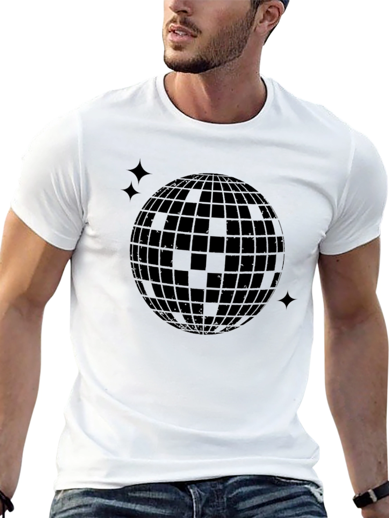 Disco Ball T-Shirt - Retro Party Style