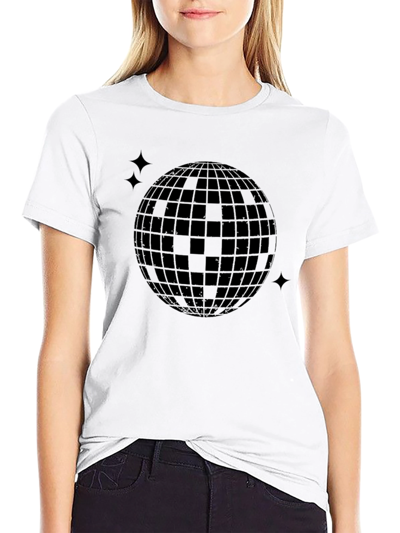 Disco Ball T-Shirt - Retro Party Style