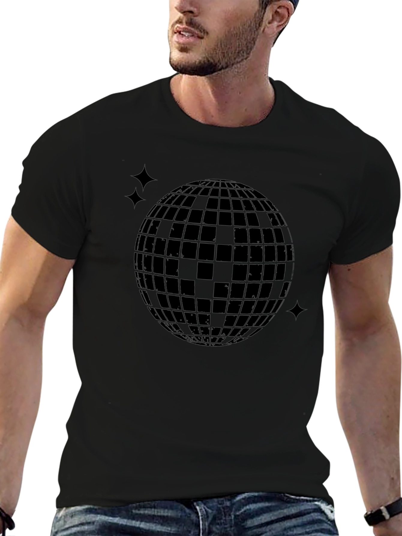 Disco Ball T-Shirt - Retro Party Style