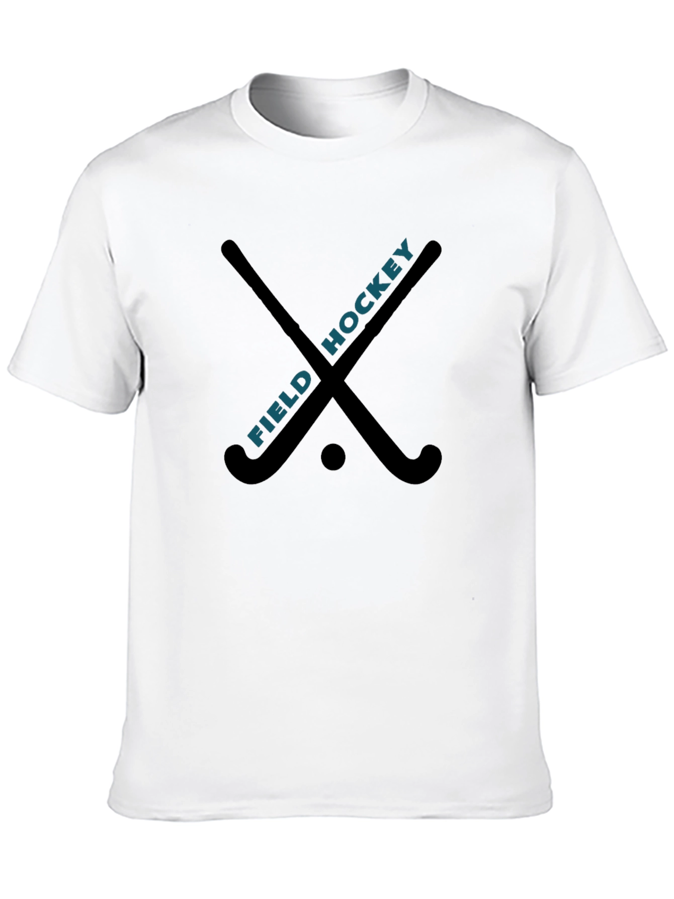 Field Hockey T-Shirt - Black Cotton Tee
