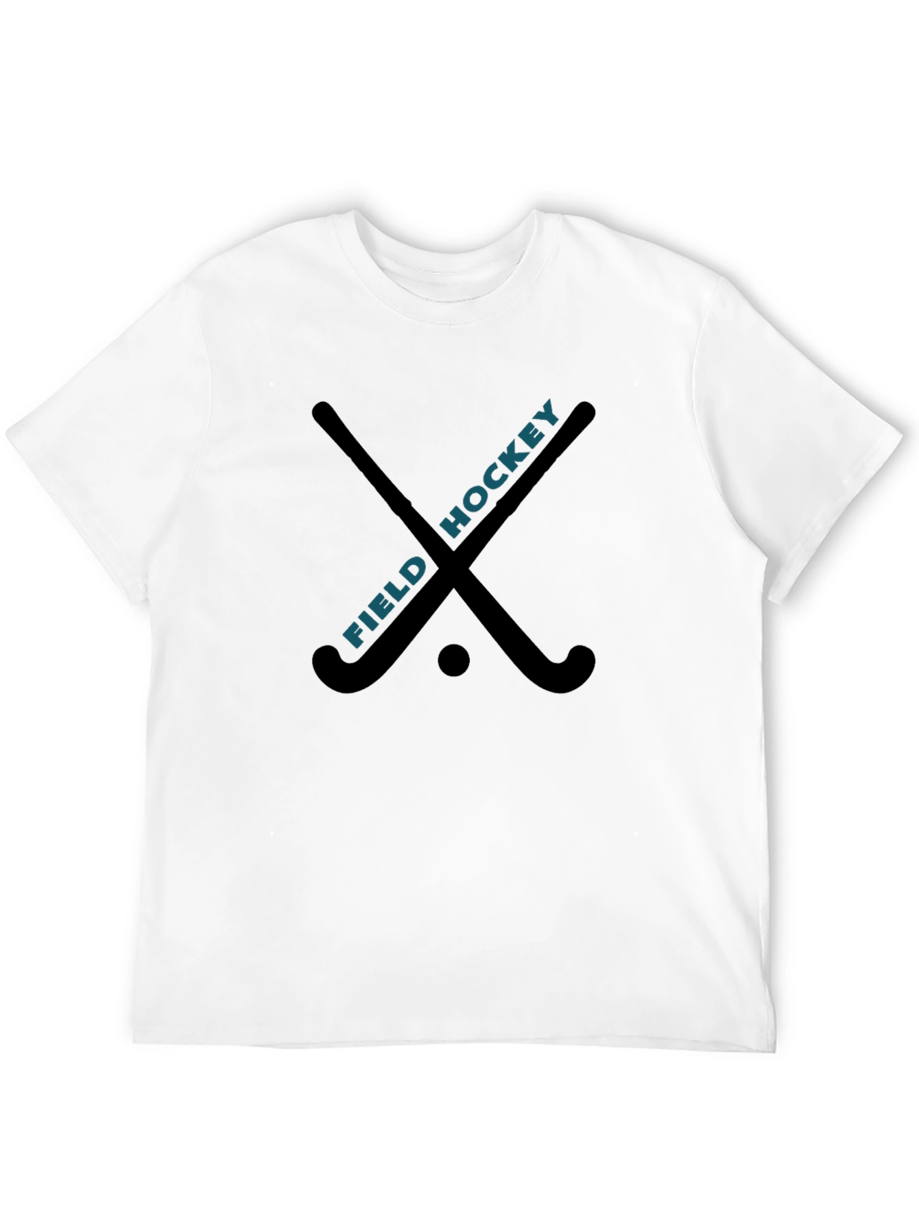 Field Hockey T-Shirt - Black Cotton Tee