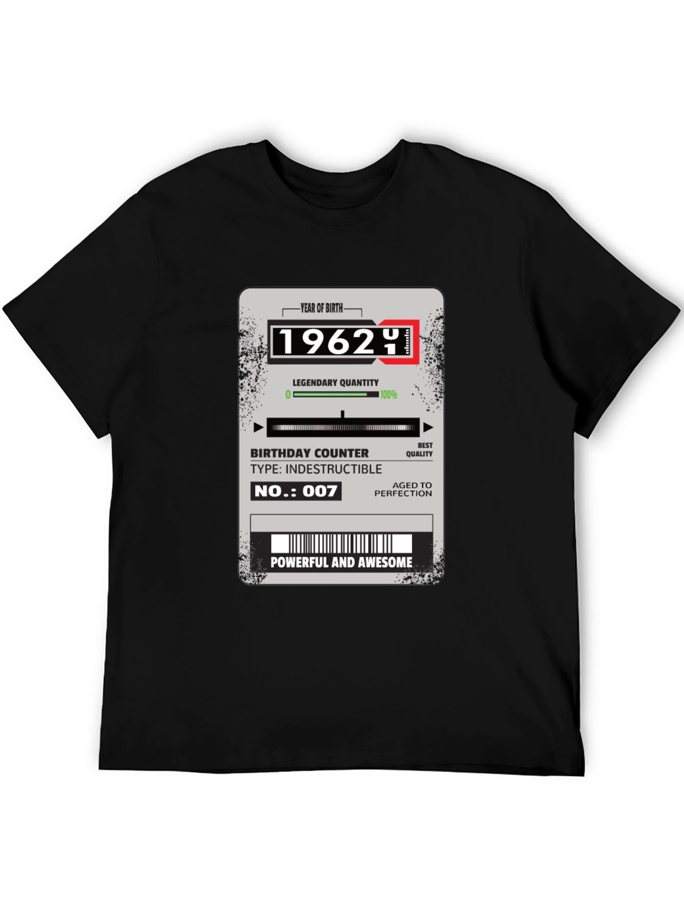 1962 Birthday Counter T-Shirt