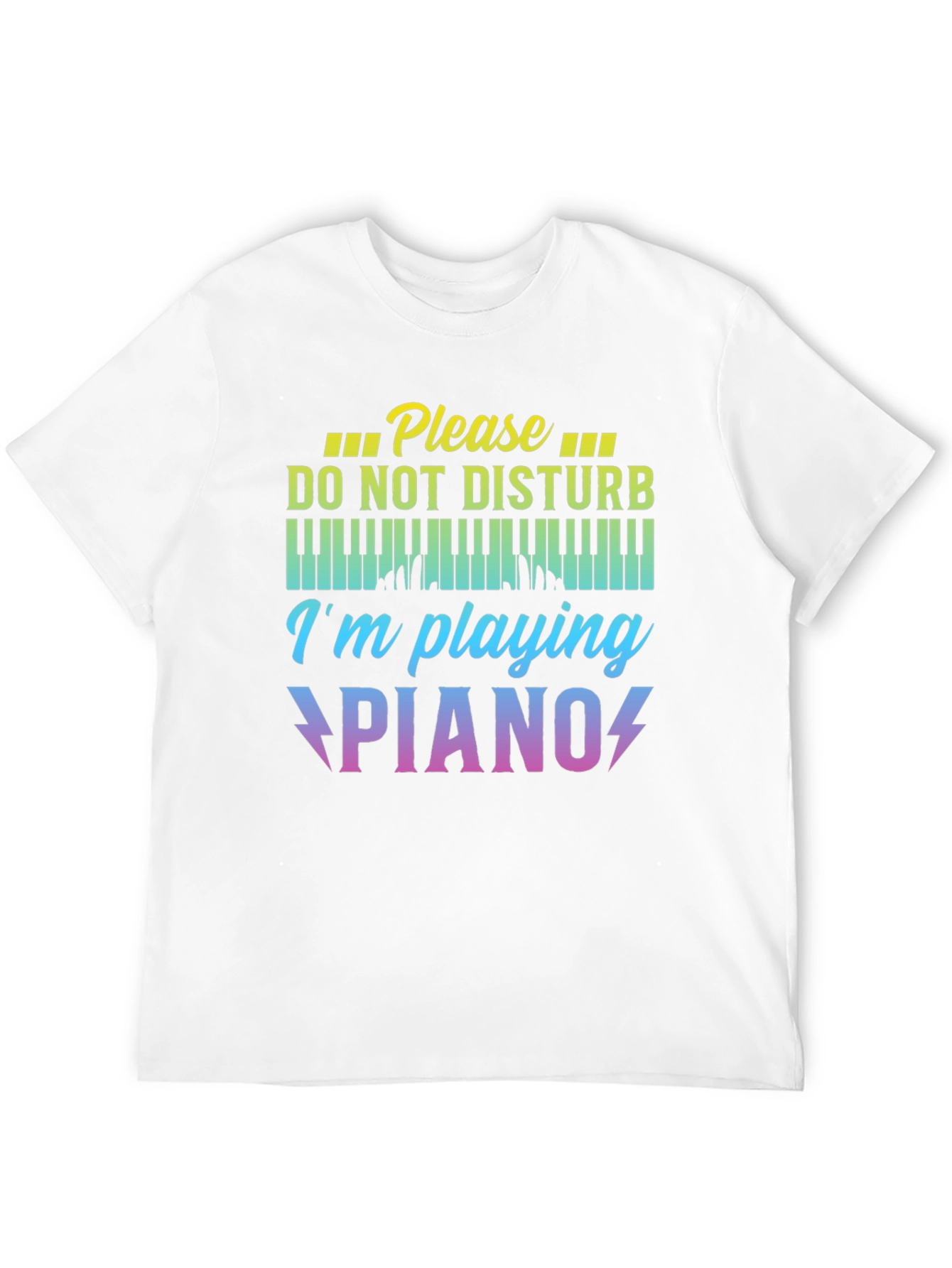 Please Do Not Disturb Im Playing Piano T-Shirt