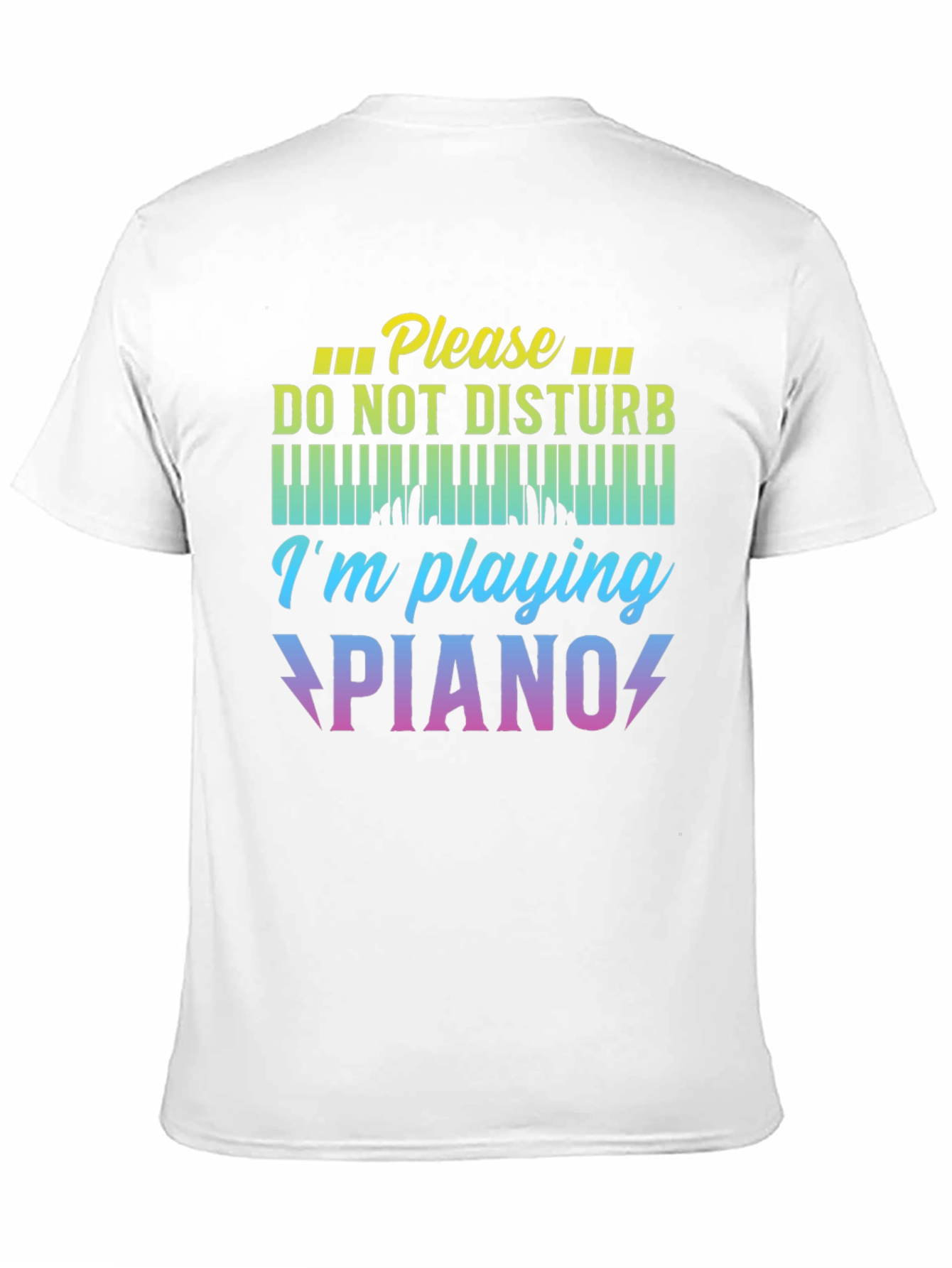 Please Do Not Disturb Im Playing Piano T-Shirt