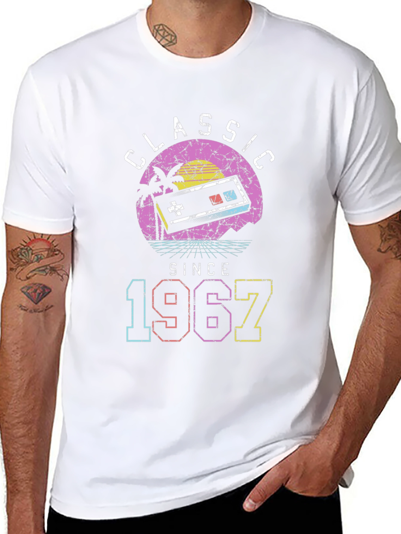 Classic Since 1967 Retro Gaming T-Shirt