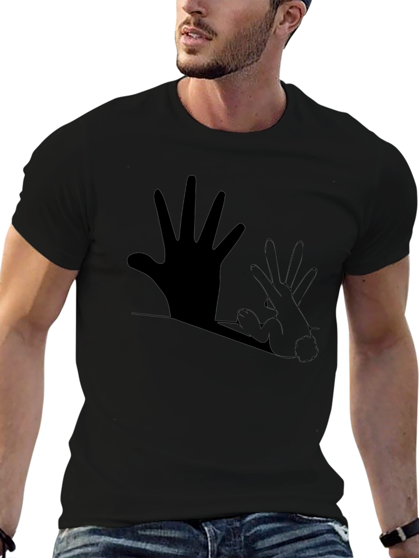 Shadow Hand Puppet Tee