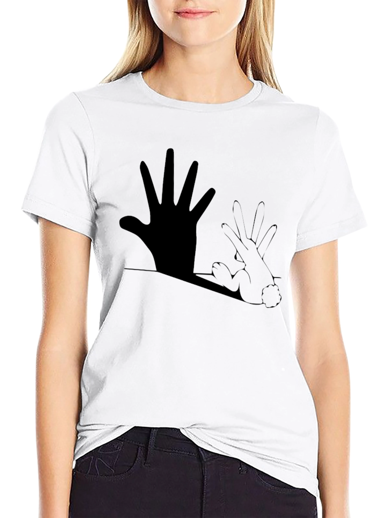 Shadow Hand Puppet Tee