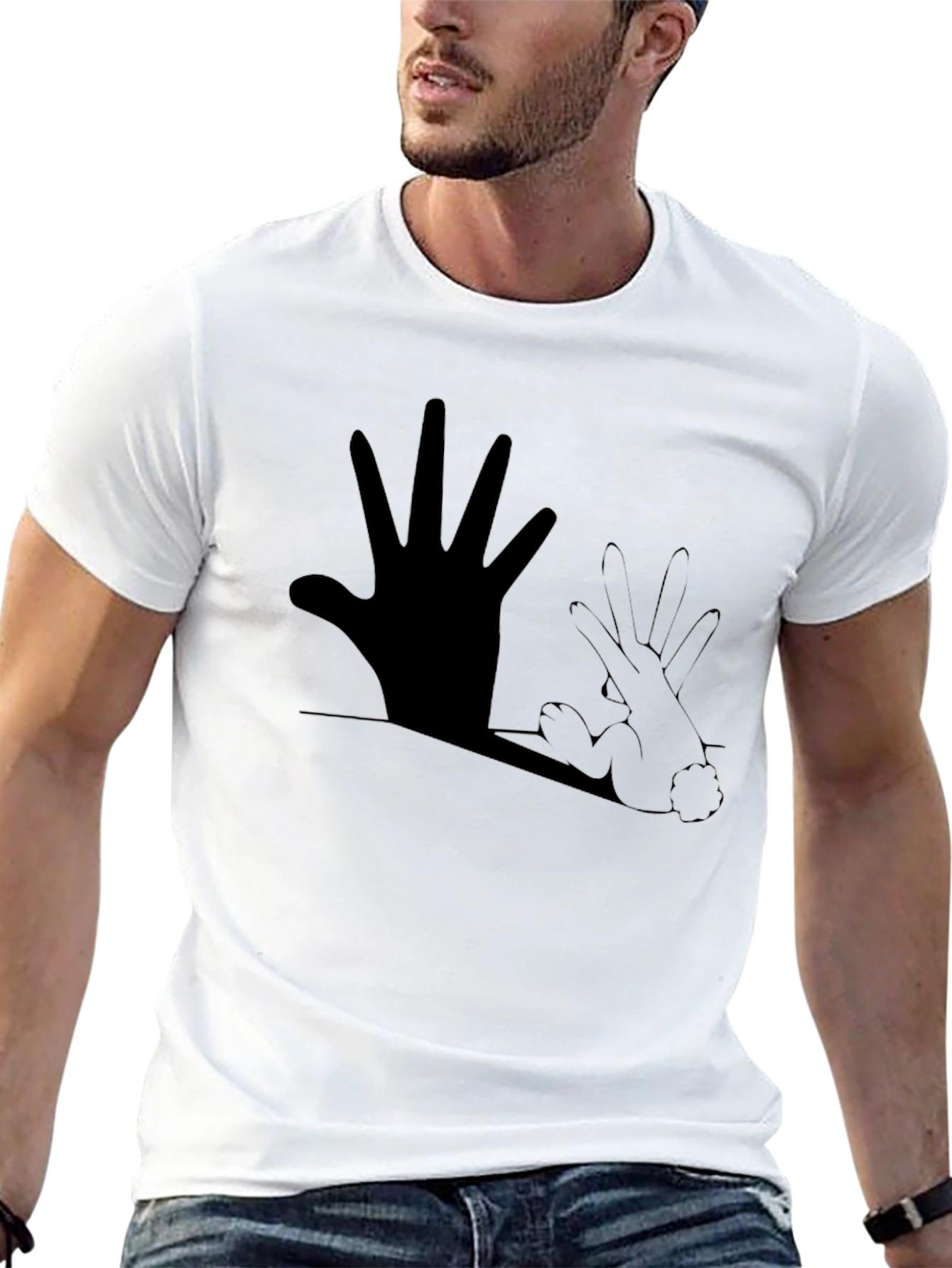 Shadow Hand Puppet Tee
