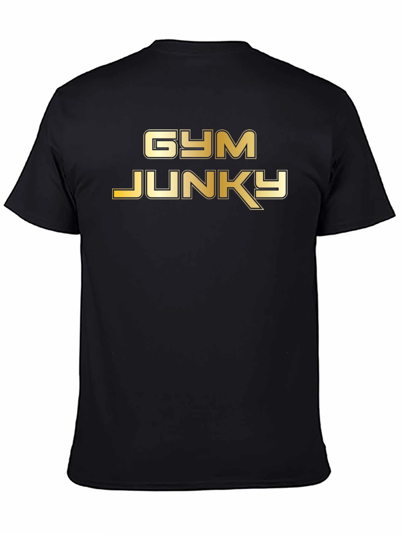Gym Junky Graphic Tee - Black