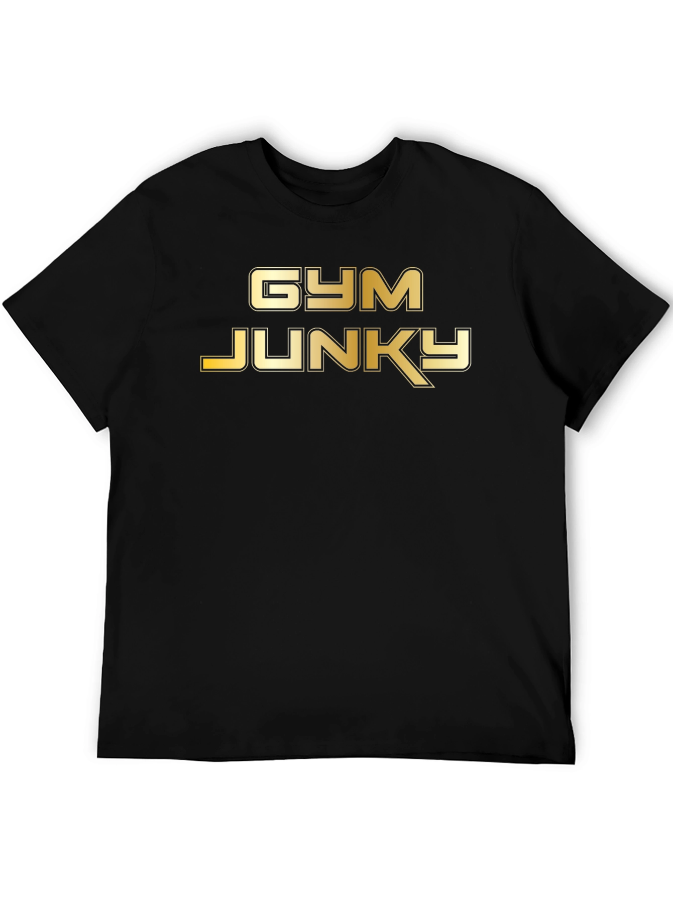 Gym Junky Graphic Tee - Black