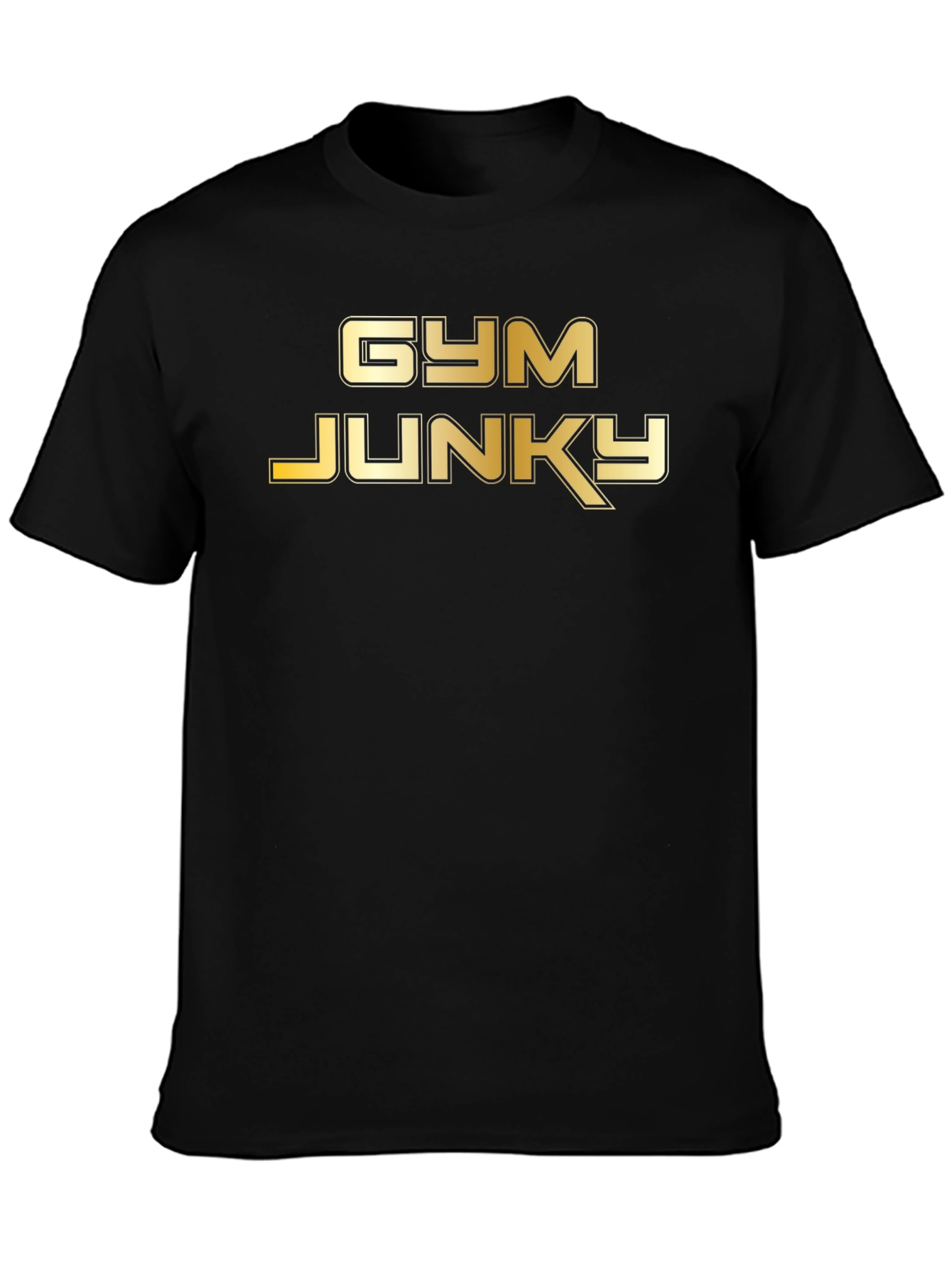 Gym Junky Graphic Tee - Black