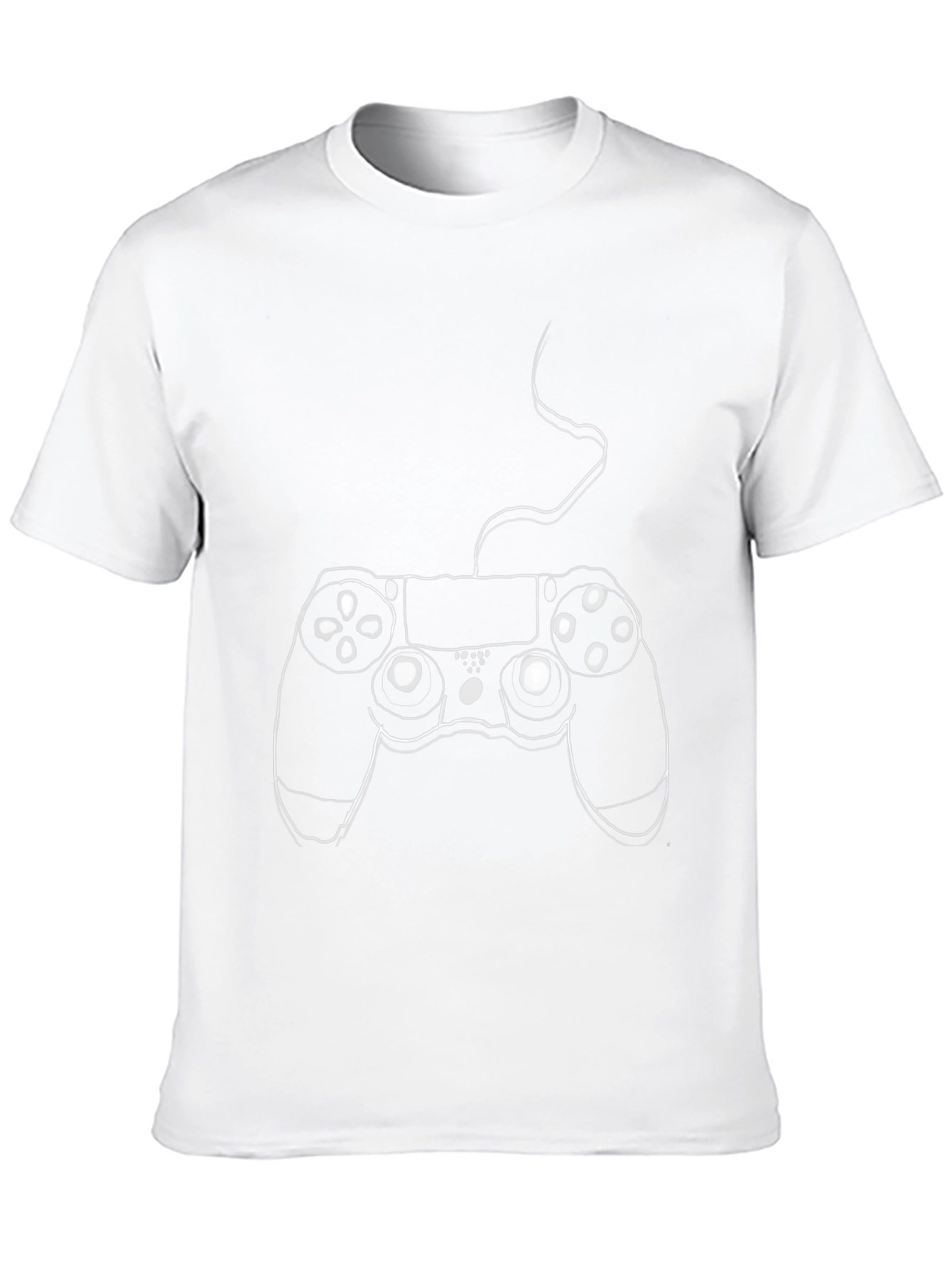 Gamer Controller Graphic Tee - Black