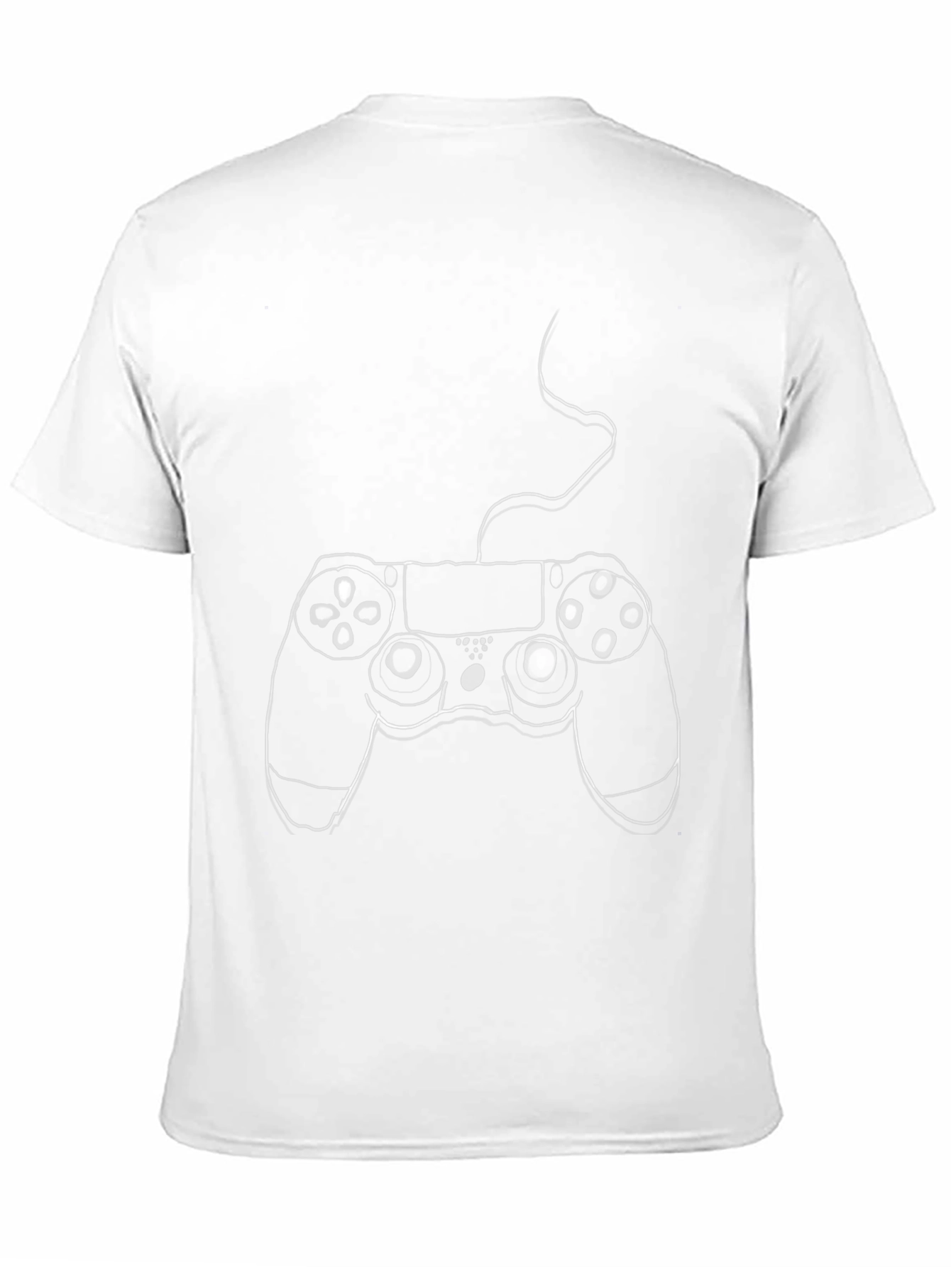 Gamer Controller Graphic Tee - Black