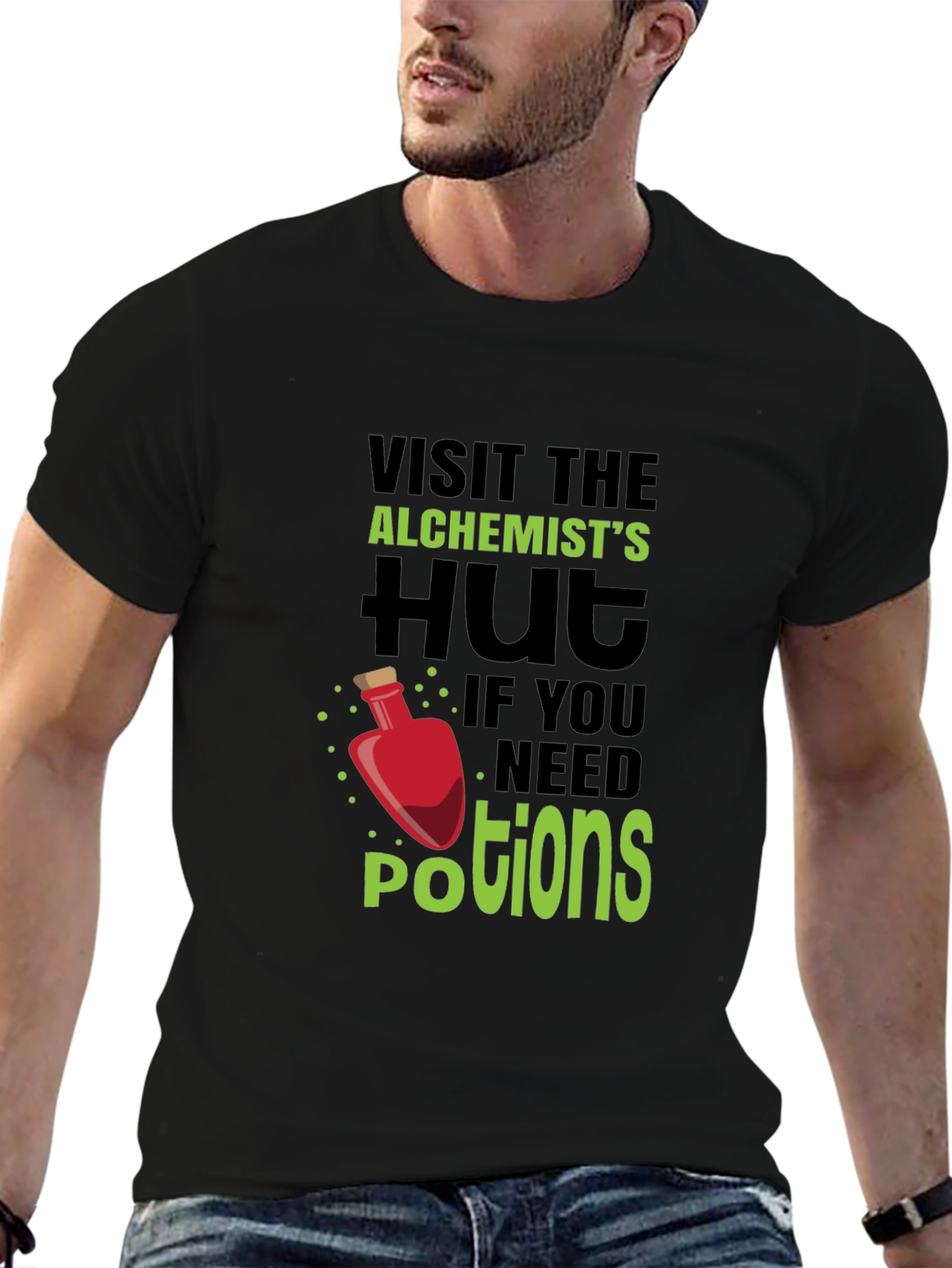 Alchemists Hut Potion T-Shirt