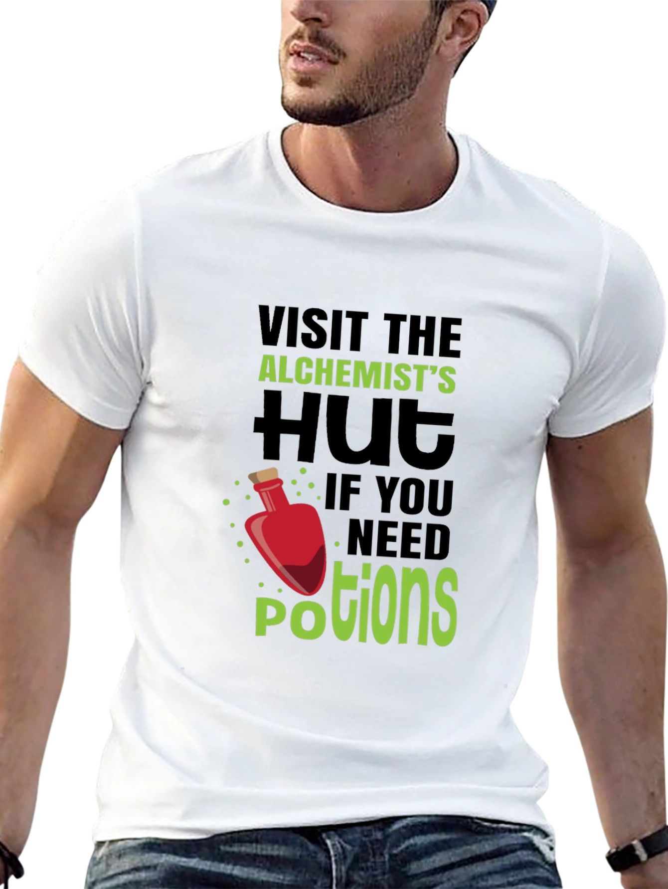 Alchemists Hut Potion T-Shirt