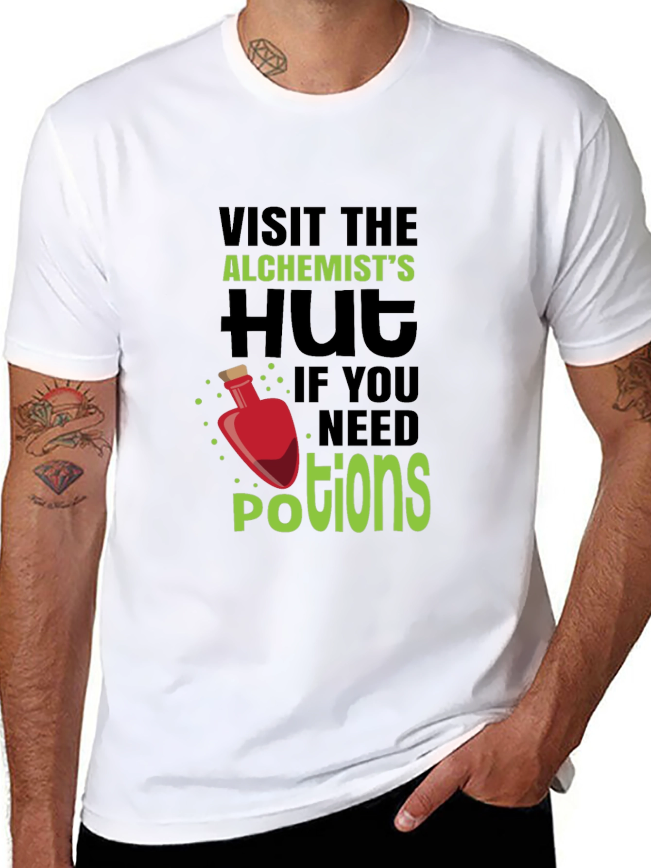 Alchemists Hut Potion T-Shirt
