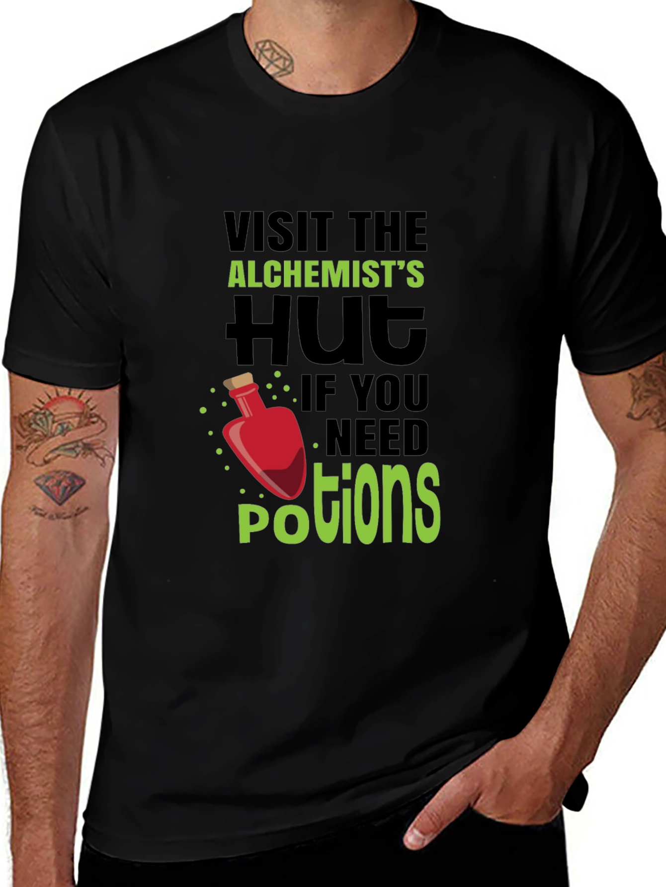 Alchemists Hut Potion T-Shirt