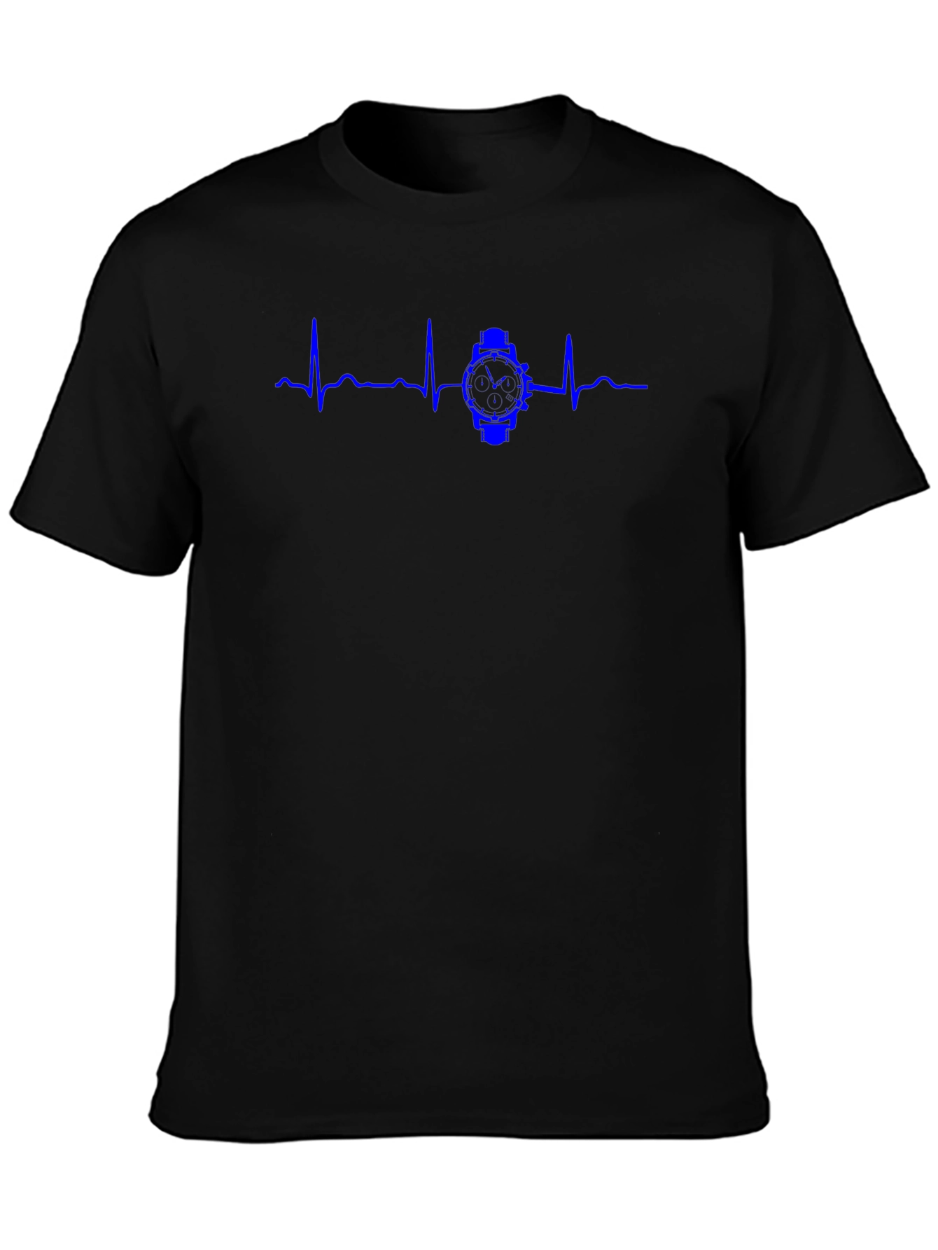 Watch Heartbeat Graphic T-Shirt - Stylish Casual Wear