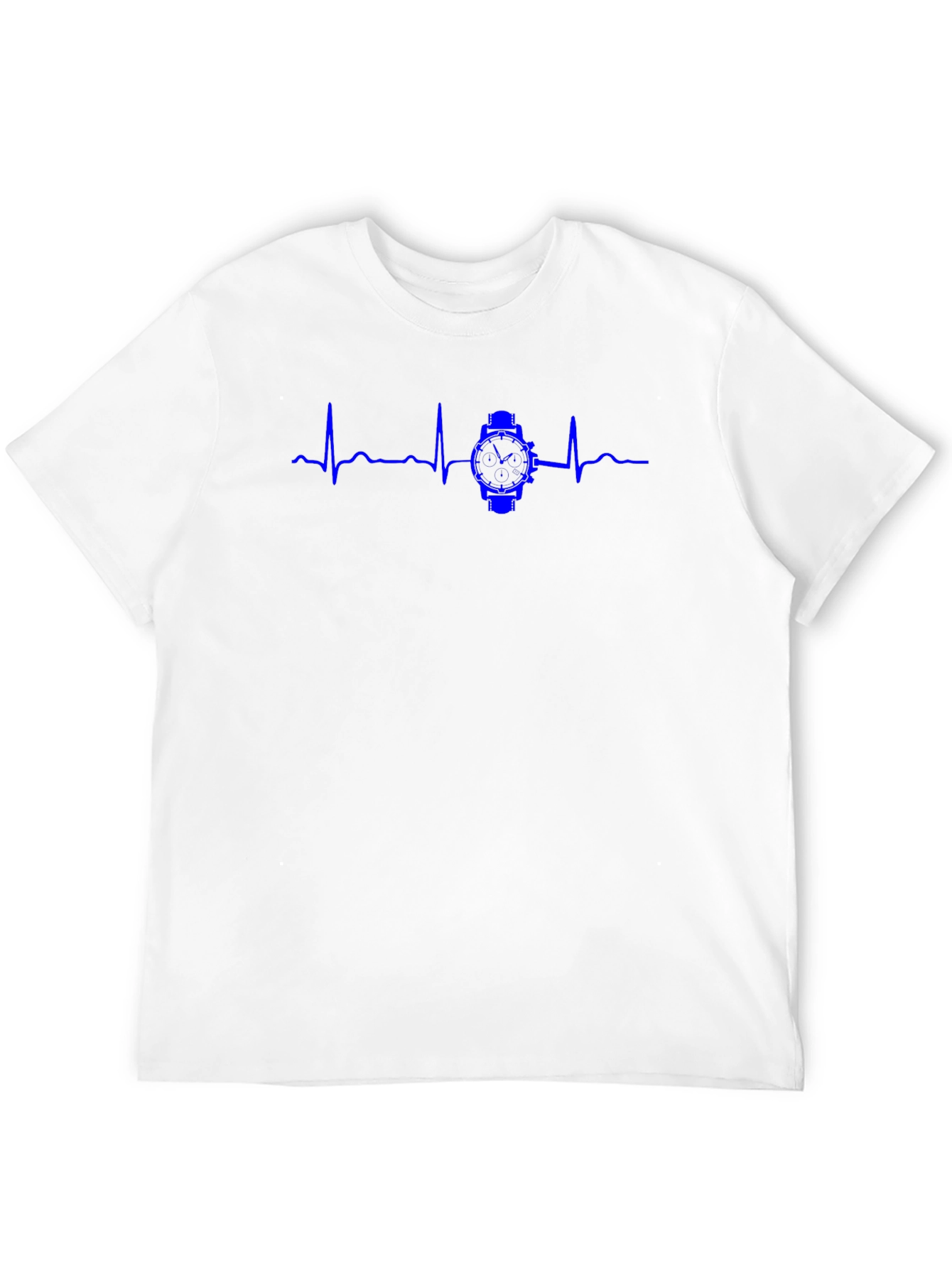 Watch Heartbeat Graphic T-Shirt - Stylish Casual Wear