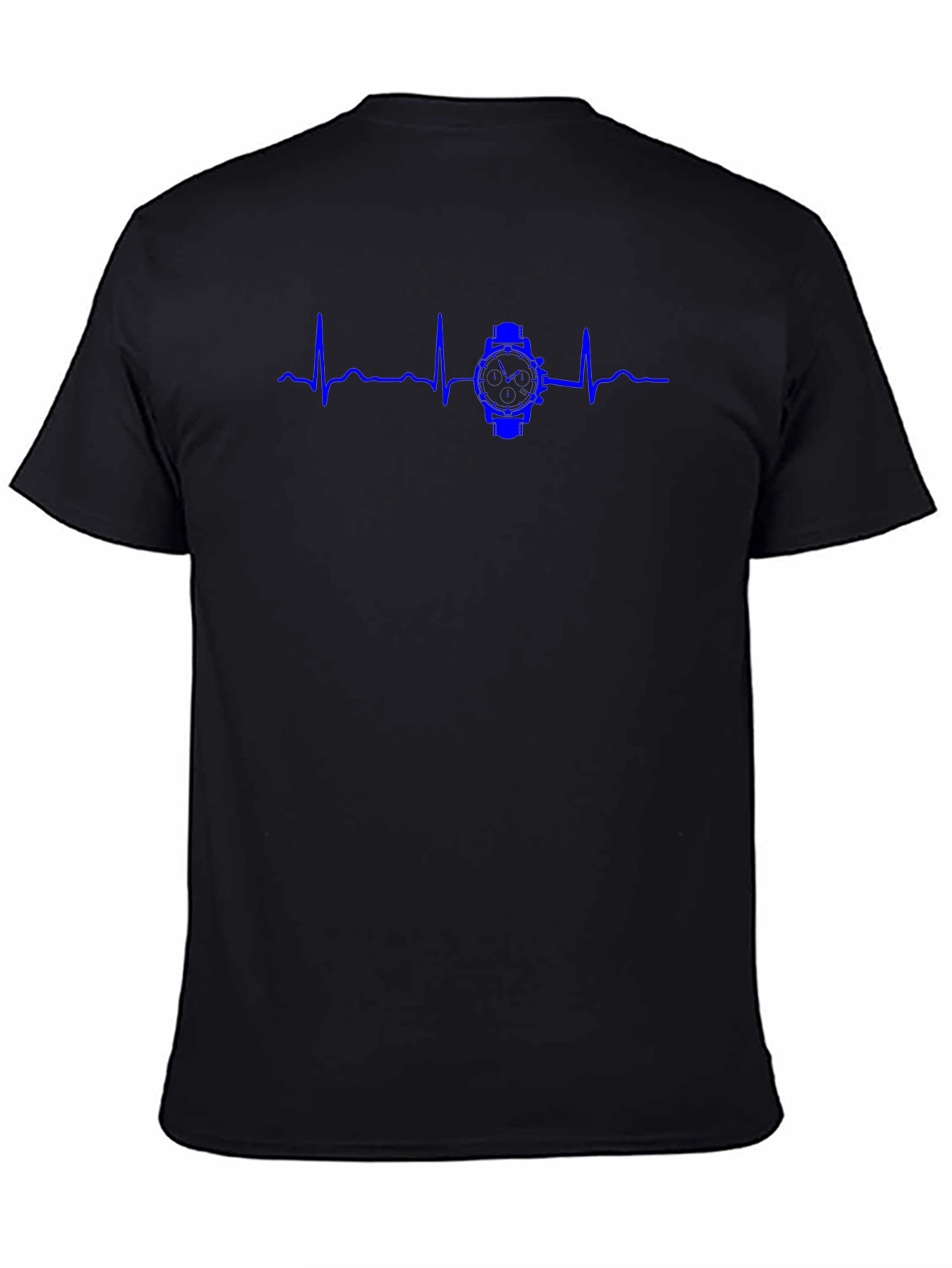 Watch Heartbeat Graphic T-Shirt - Stylish Casual Wear
