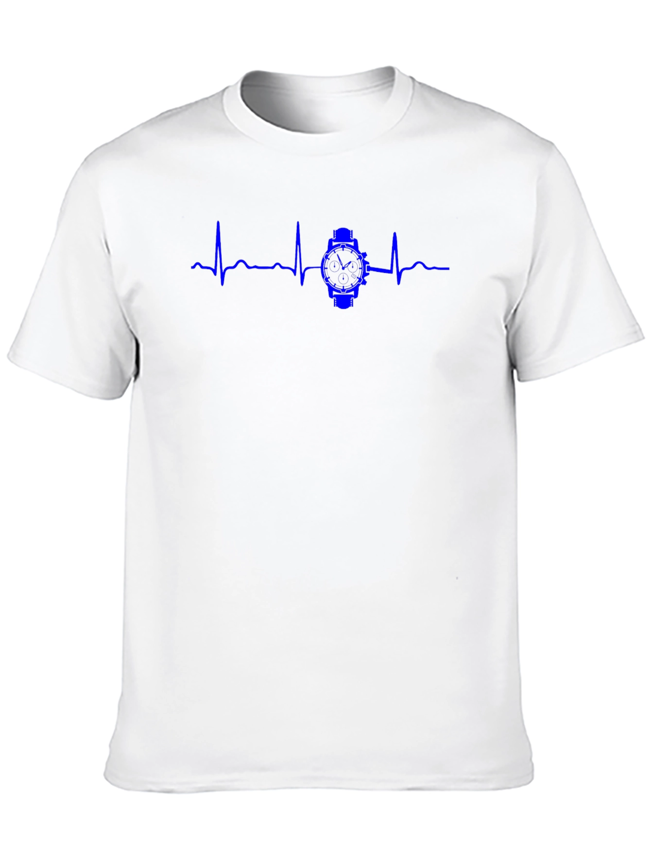 Watch Heartbeat Graphic T-Shirt - Stylish Casual Wear
