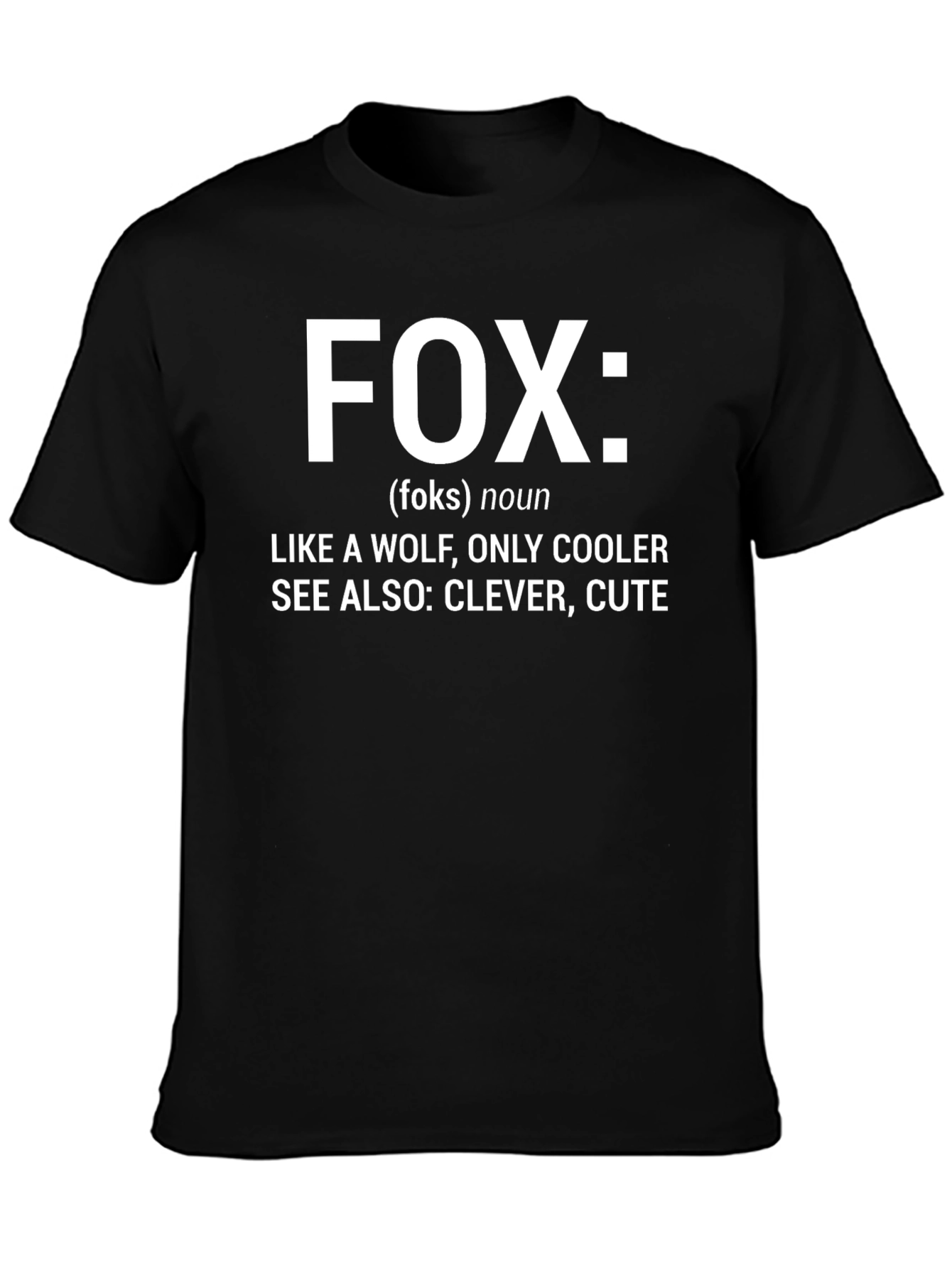 Funny Fox Definition Novelty T-Shirt