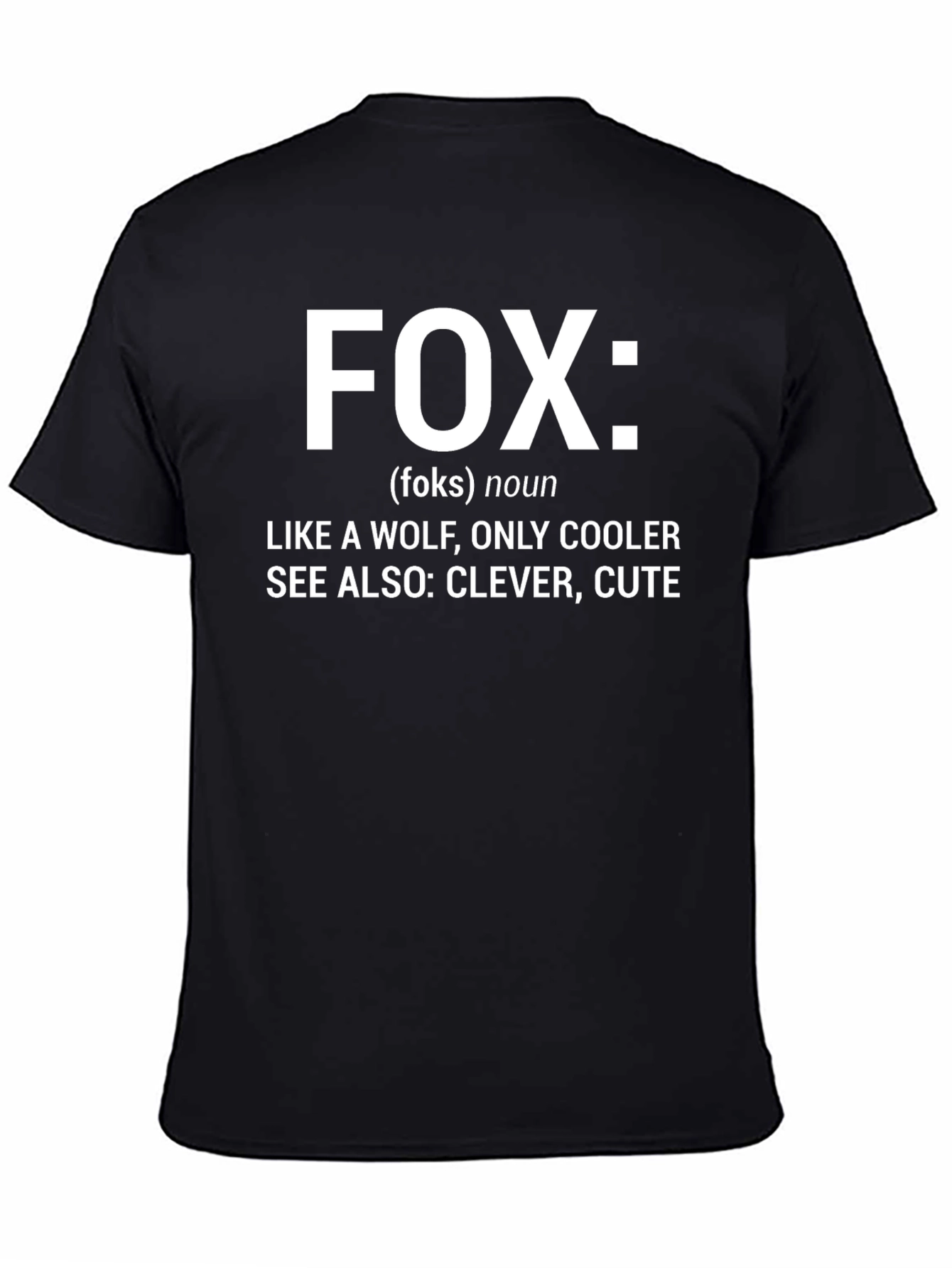 Funny Fox Definition Novelty T-Shirt