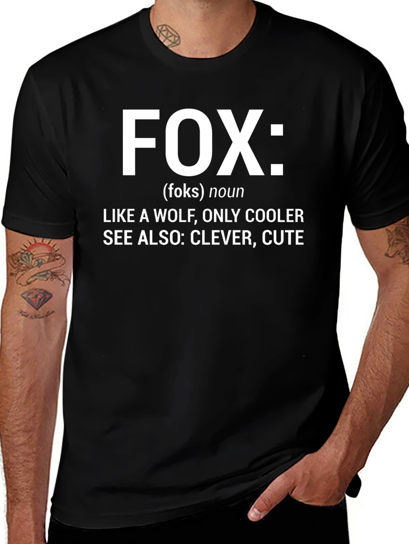 Funny Fox Definition Novelty T-Shirt