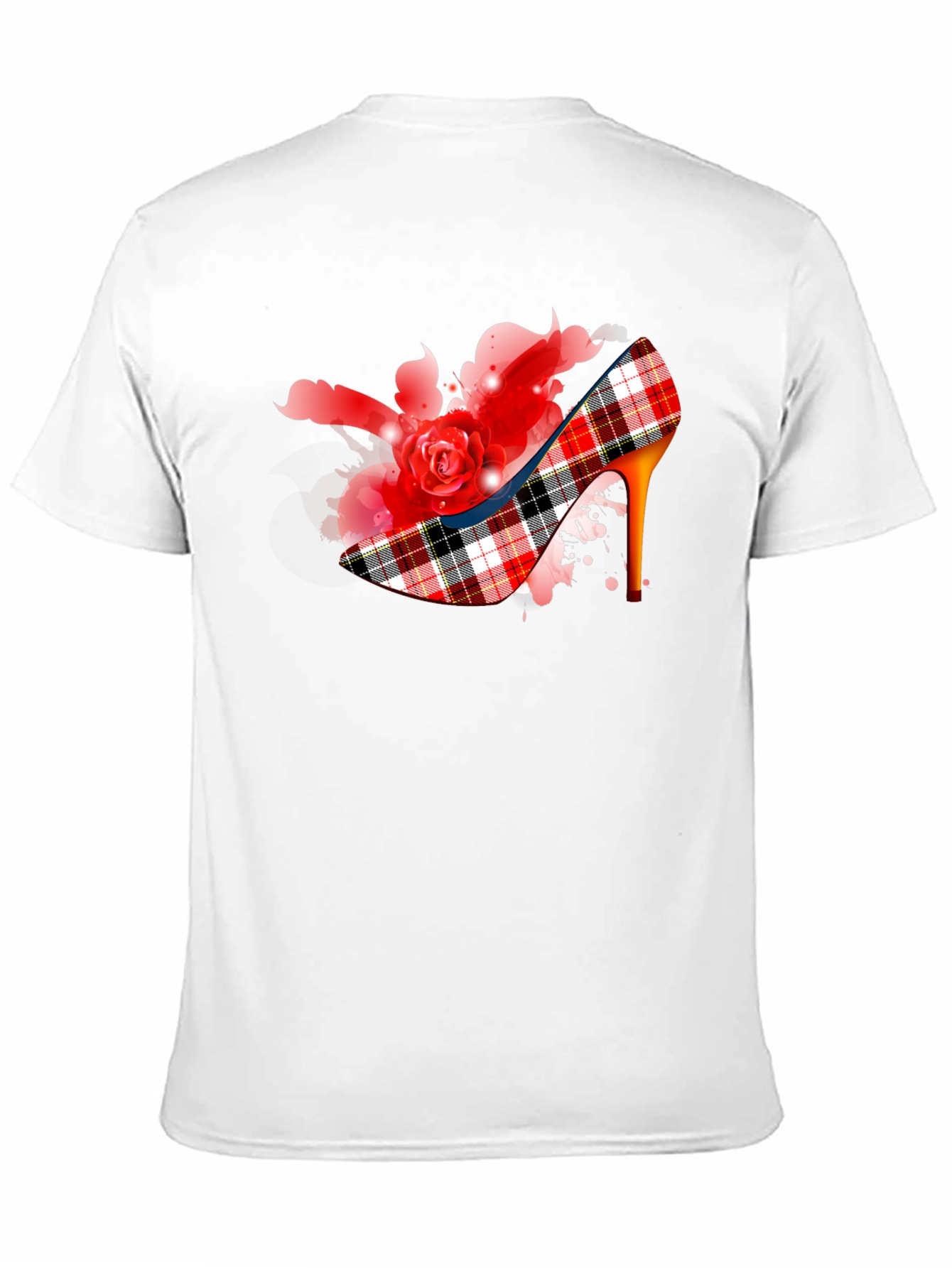 Rose Heel Graphic Tee - Stylish & Unique