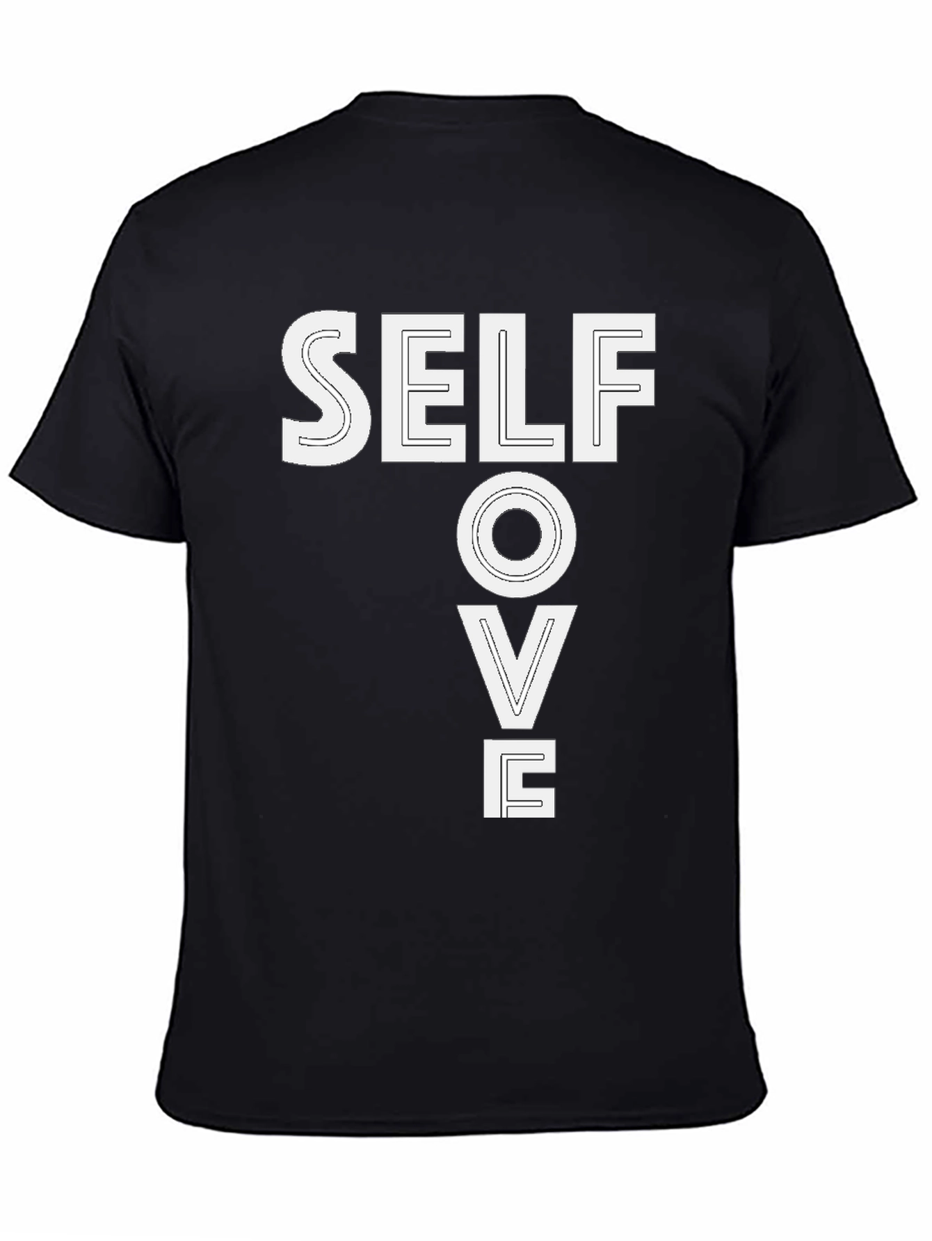 Self Love Black Graphic Tee