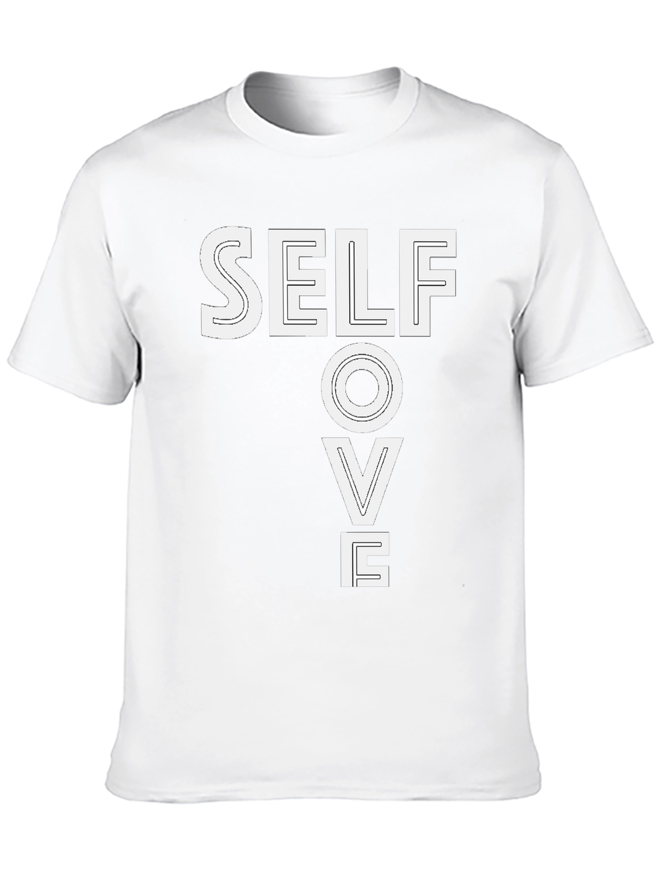Self Love Black Graphic Tee