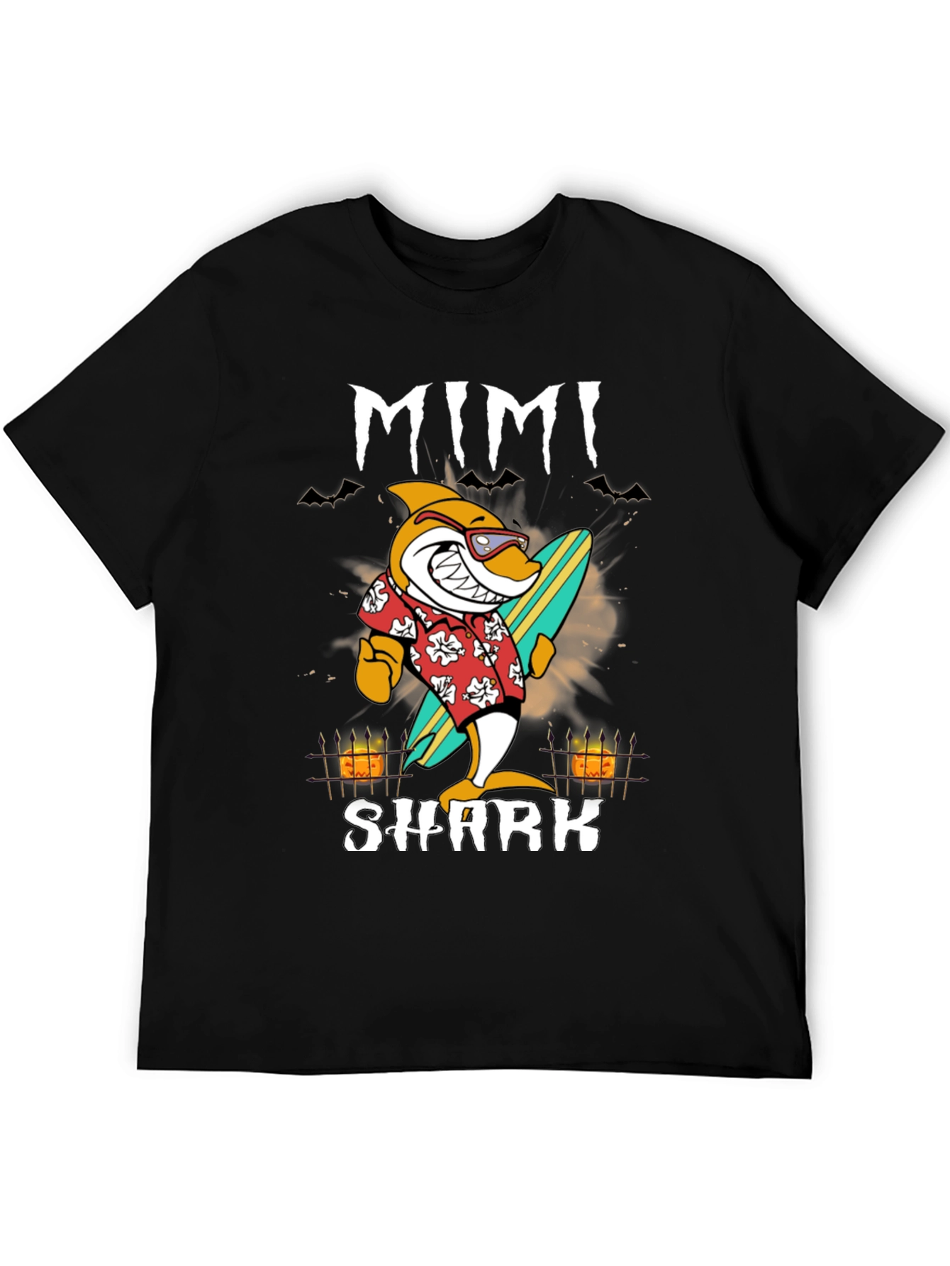 Mimi Shark Halloween Graphic Tee