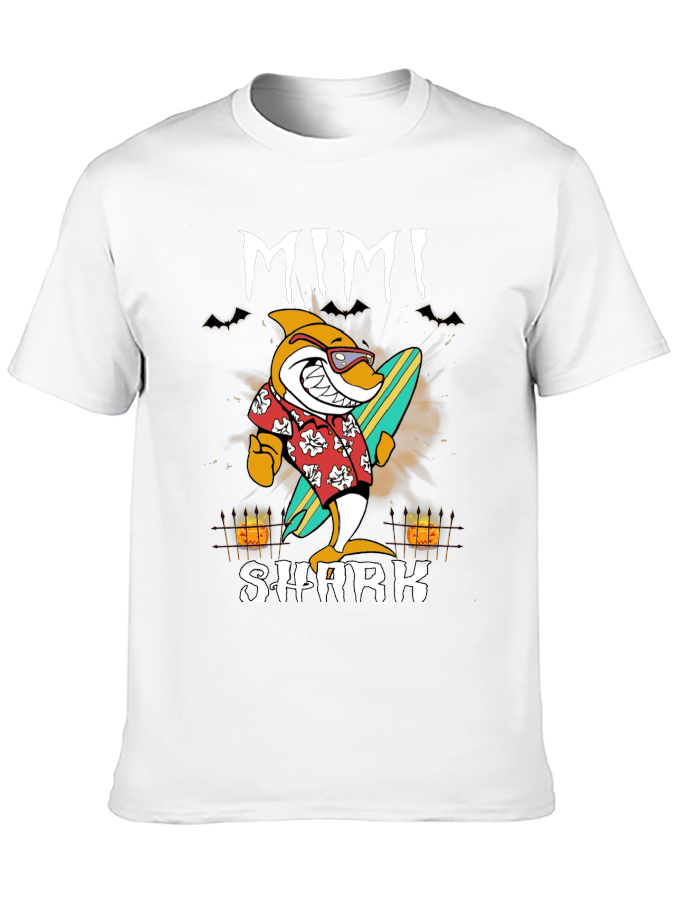 Mimi Shark Halloween Graphic Tee