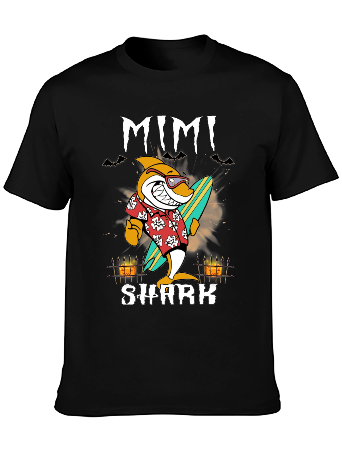 Mimi Shark Halloween Graphic Tee