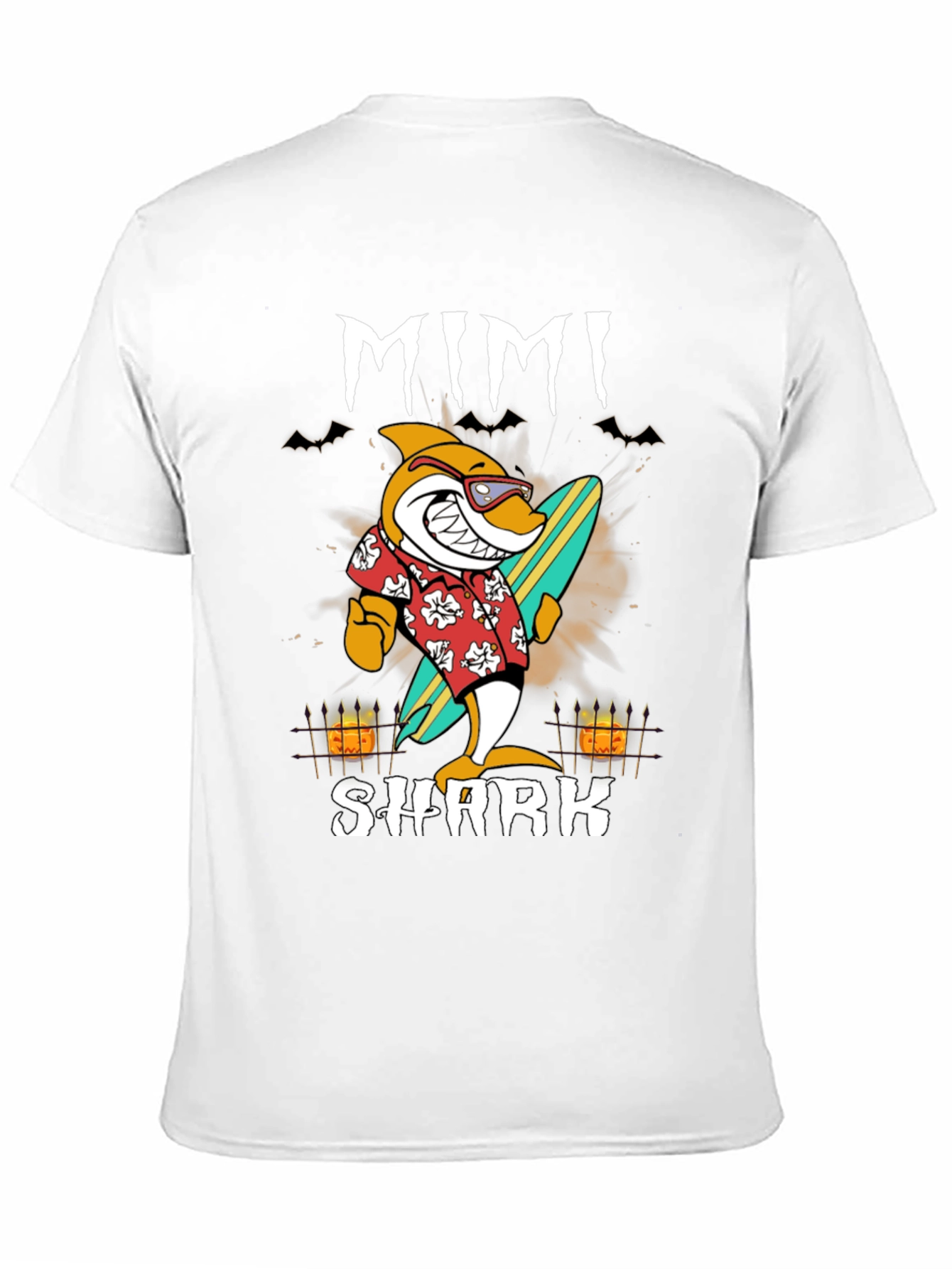 Mimi Shark Halloween Graphic Tee