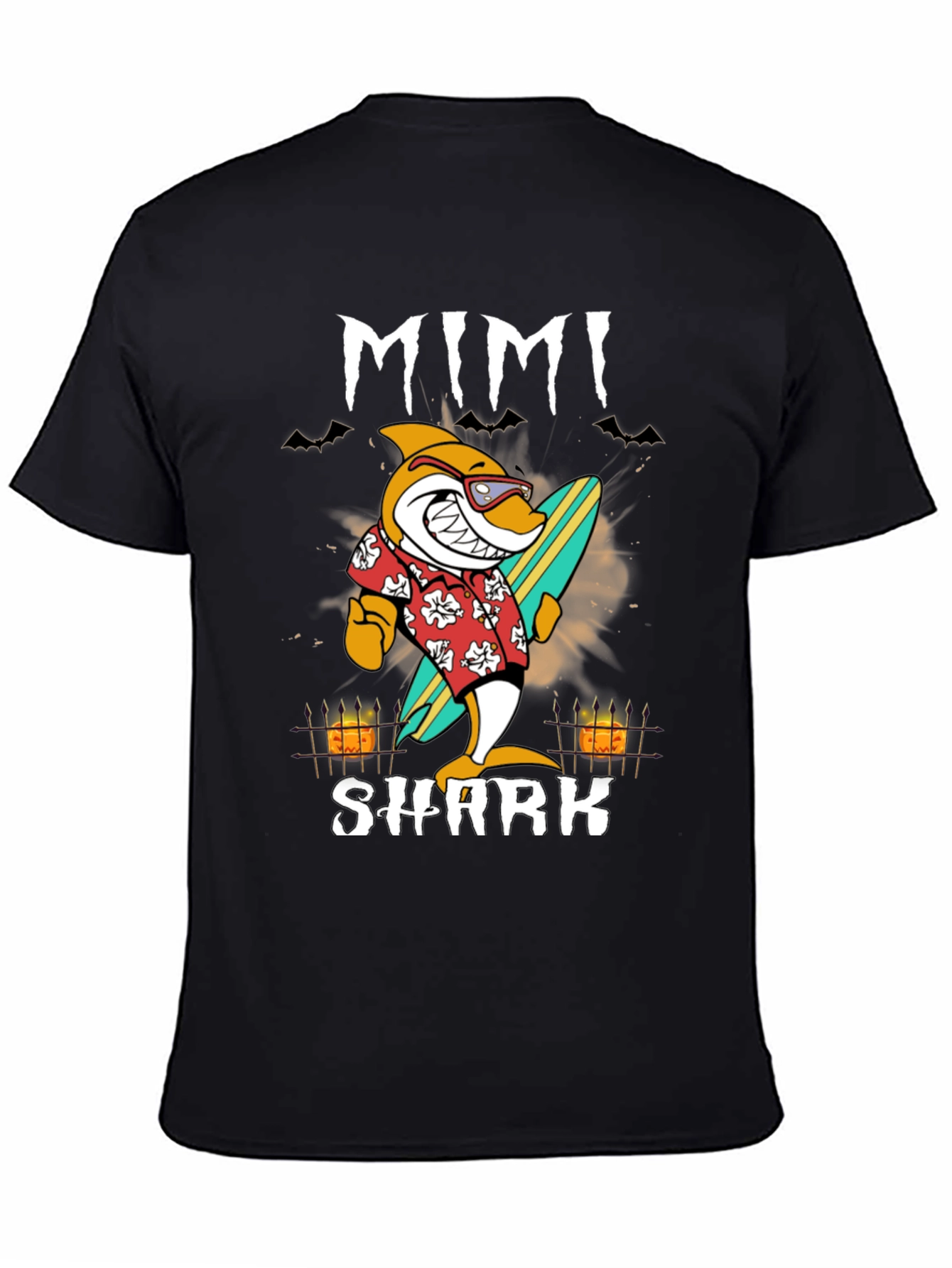 Mimi Shark Halloween Graphic Tee