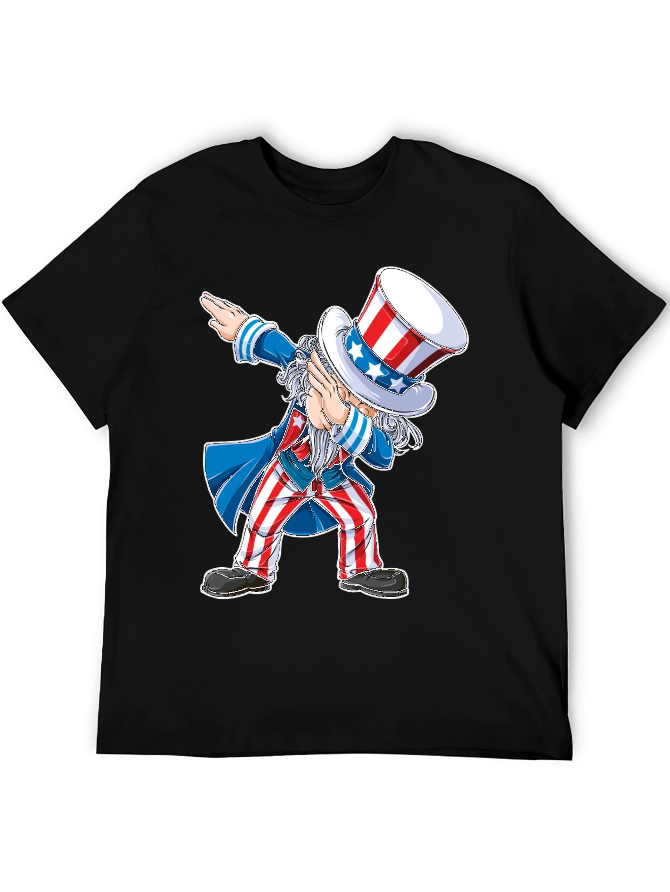 Uncle Sam Dabbing Patriotic T-Shirt