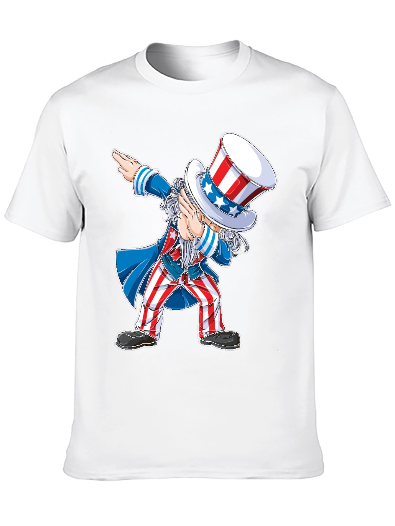 Uncle Sam Dabbing Patriotic T-Shirt