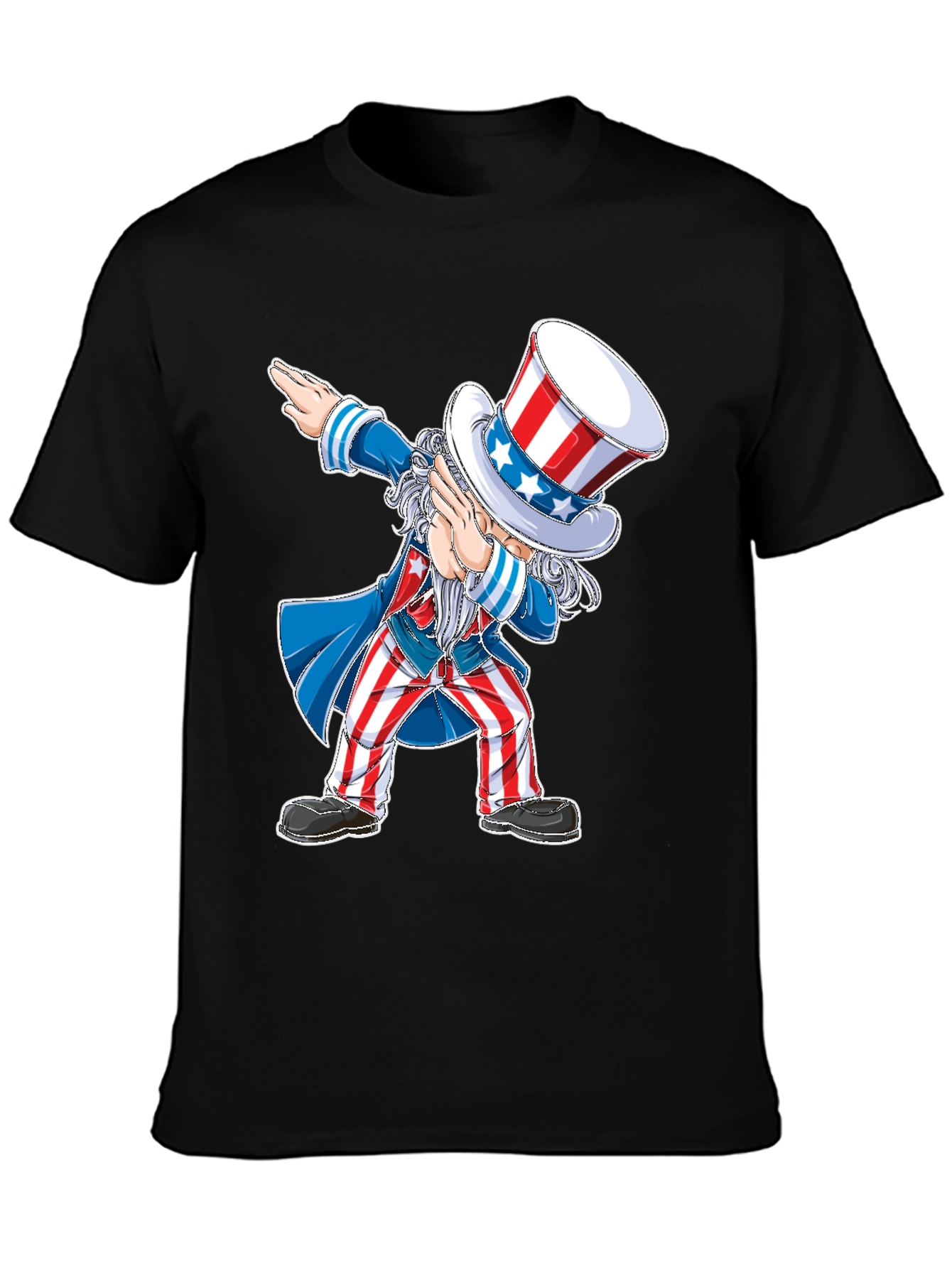 Uncle Sam Dabbing Patriotic T-Shirt